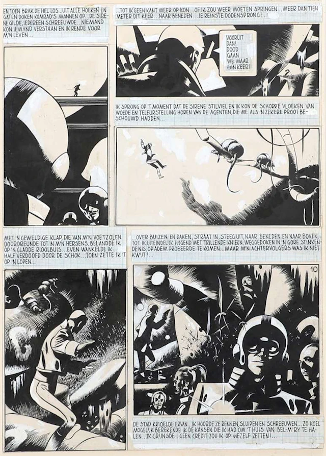 Dick Matena (1943–2026), Illustration for the comic strip ‘Virl’