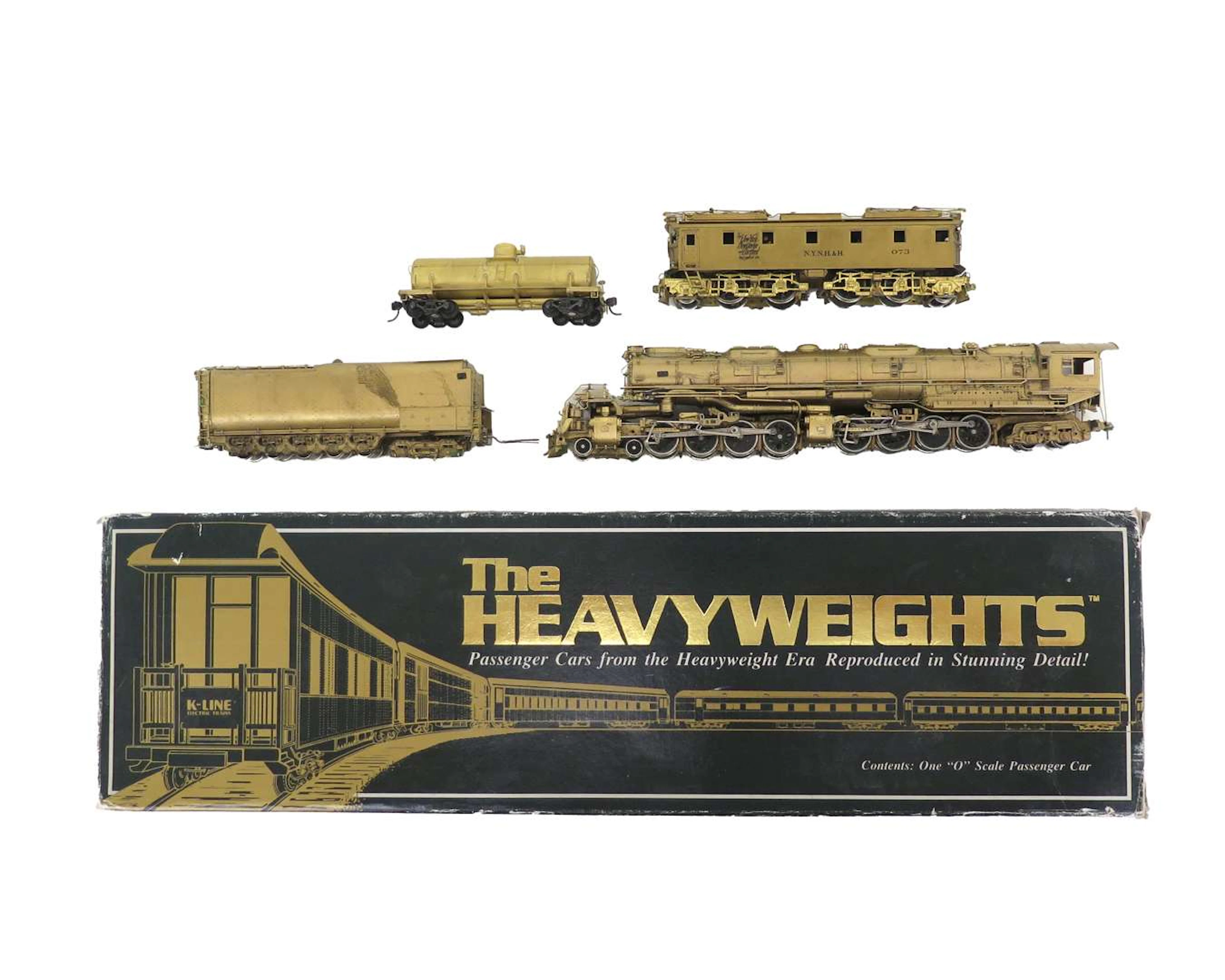 A lot comprising various carriages and locomotives, HO and O scale
