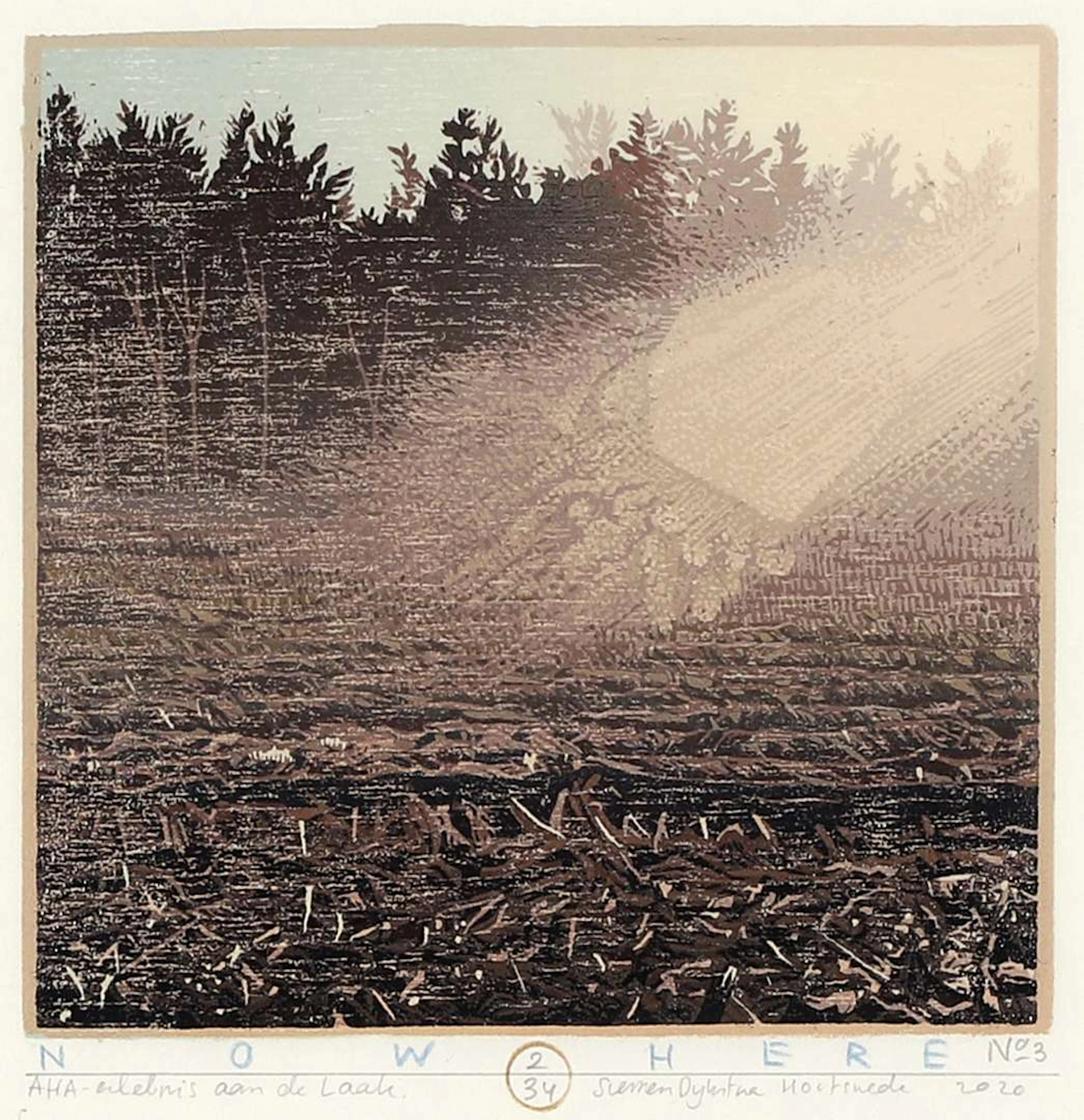 Siemen Dijkstra (1968), ‘Now here no. 3 (Aha-erlebnis on the Laak)’