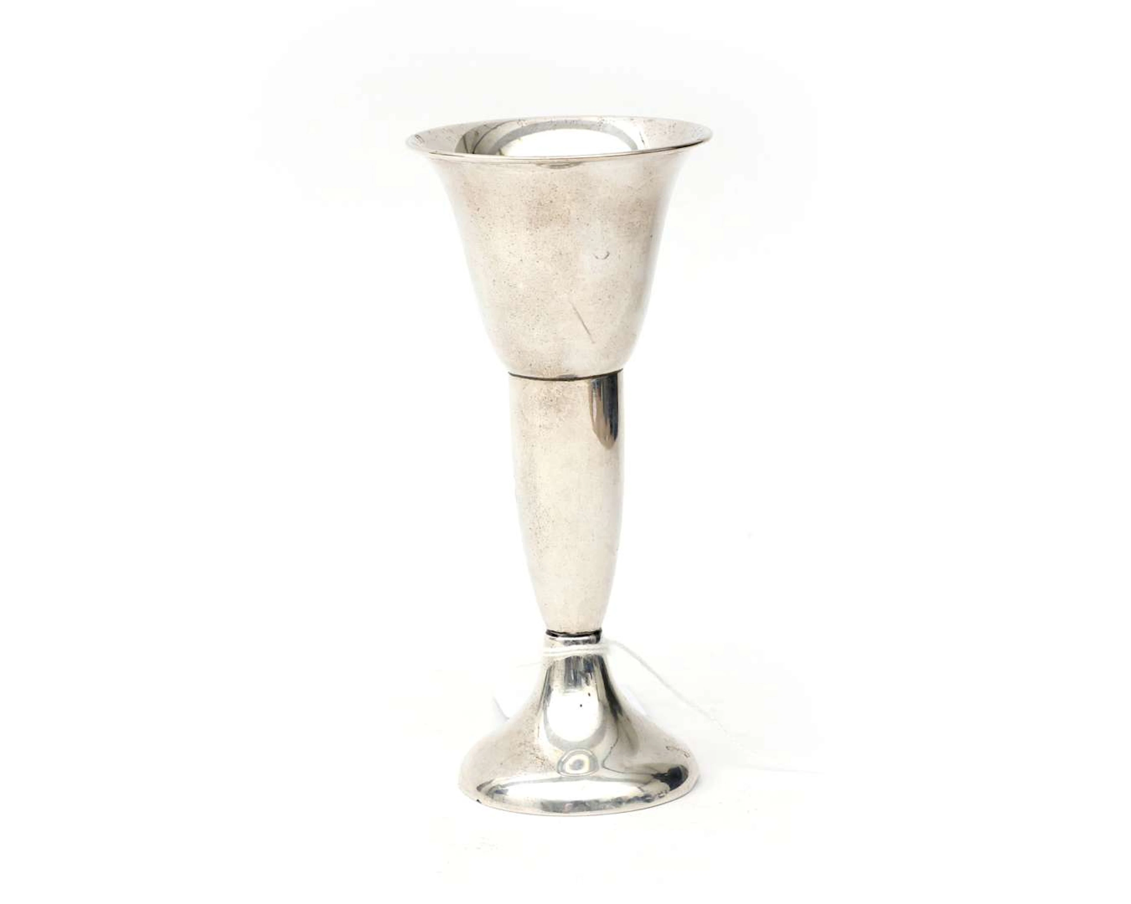 A second-grade silver vase, the Netherlands, 20th century