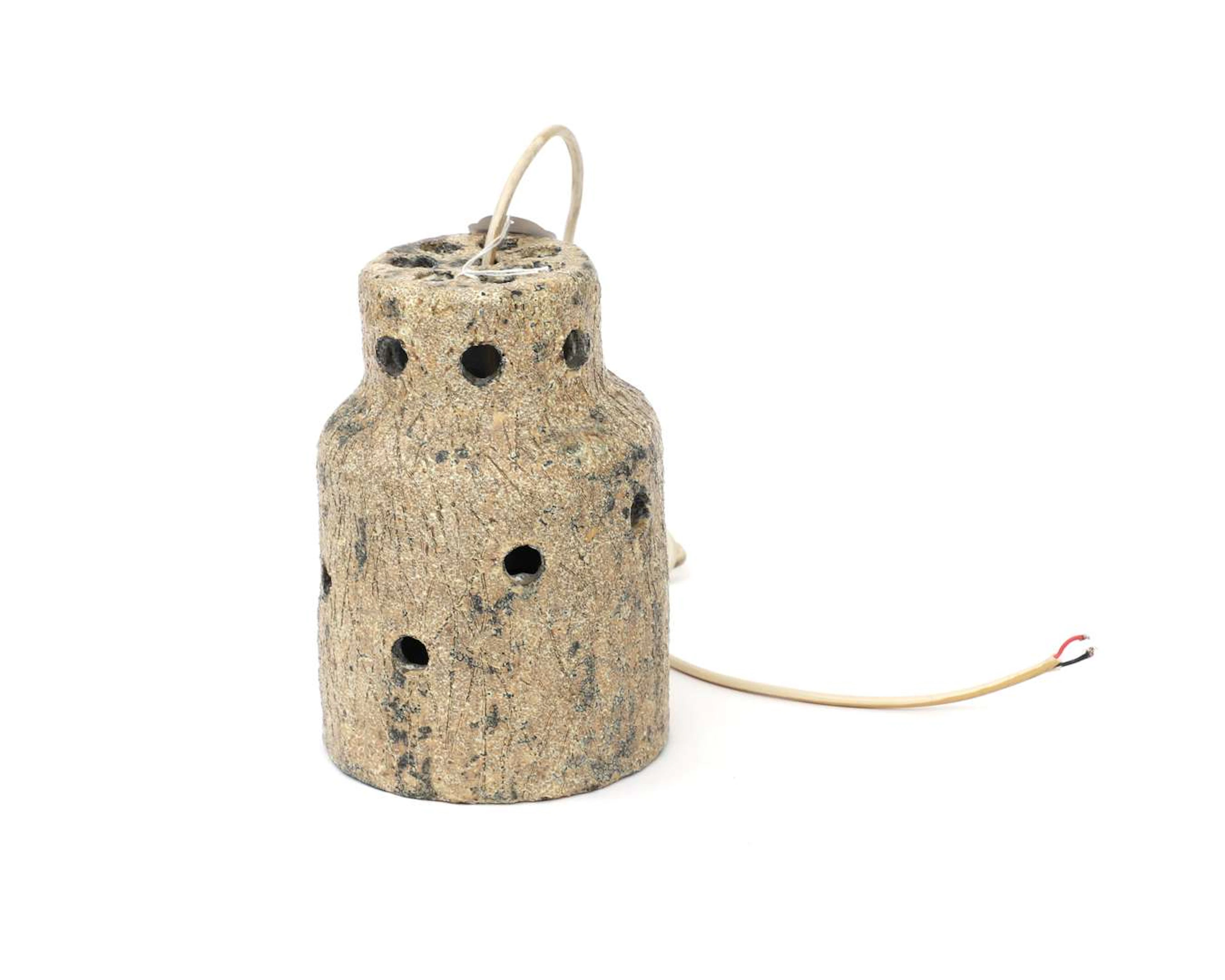 A ceramic pendant lamp, Holland, 1970s