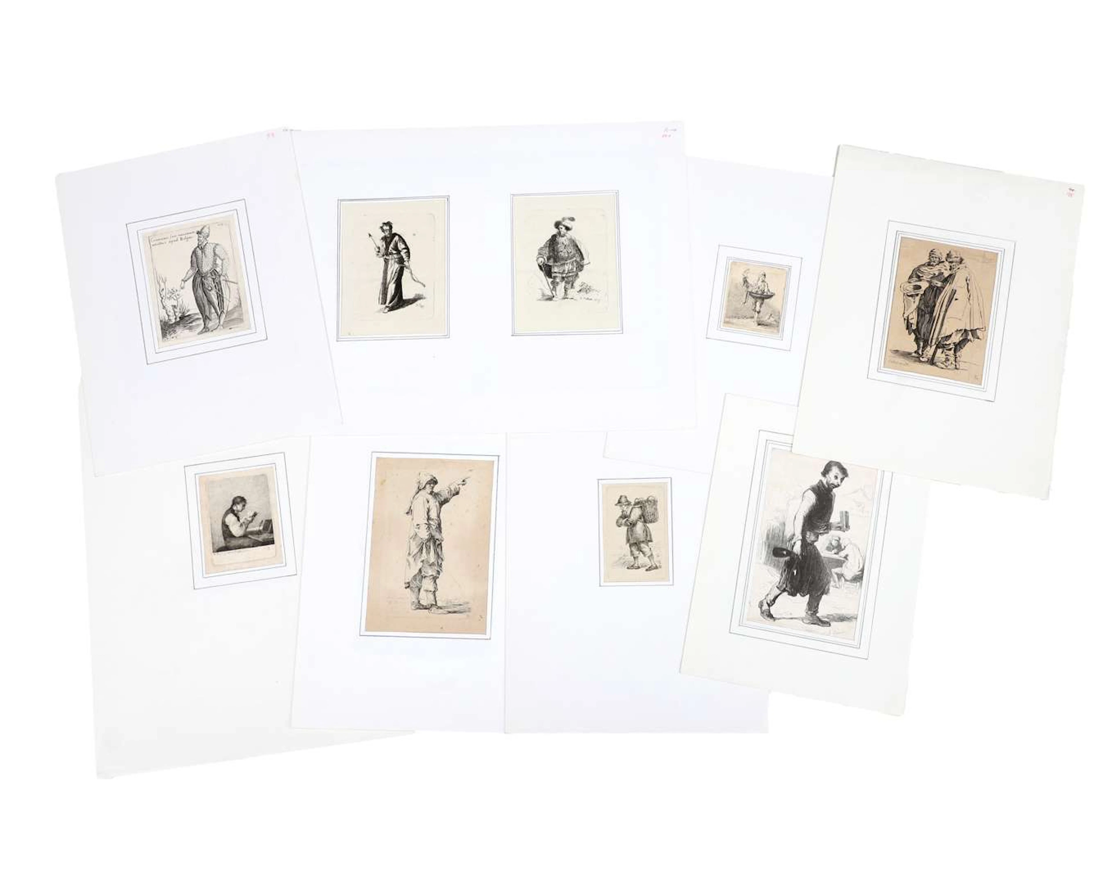 A lot of printed works, including Joachim von Sandrart I (1606–1688)