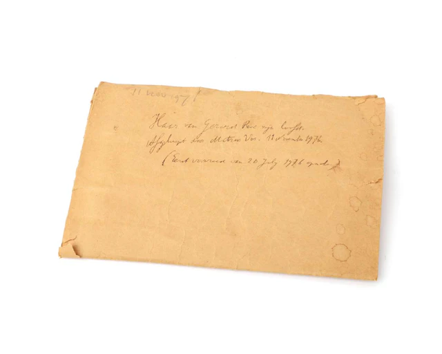 'Gerard Reve’s hair from his head, cut off by Matroos Vos, 11 November
