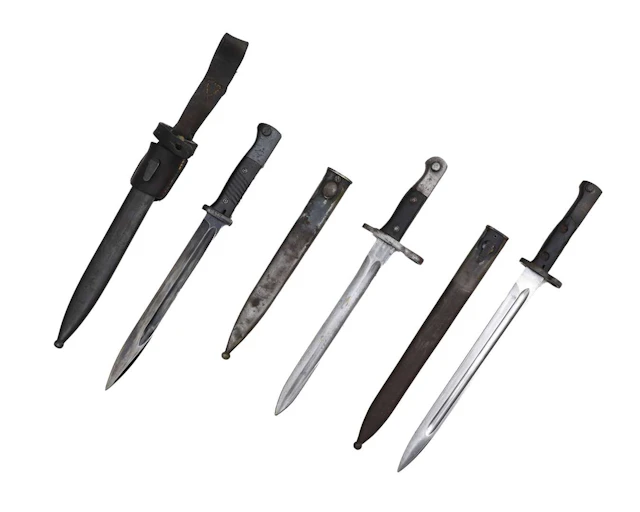 Three bayonets, 20th century