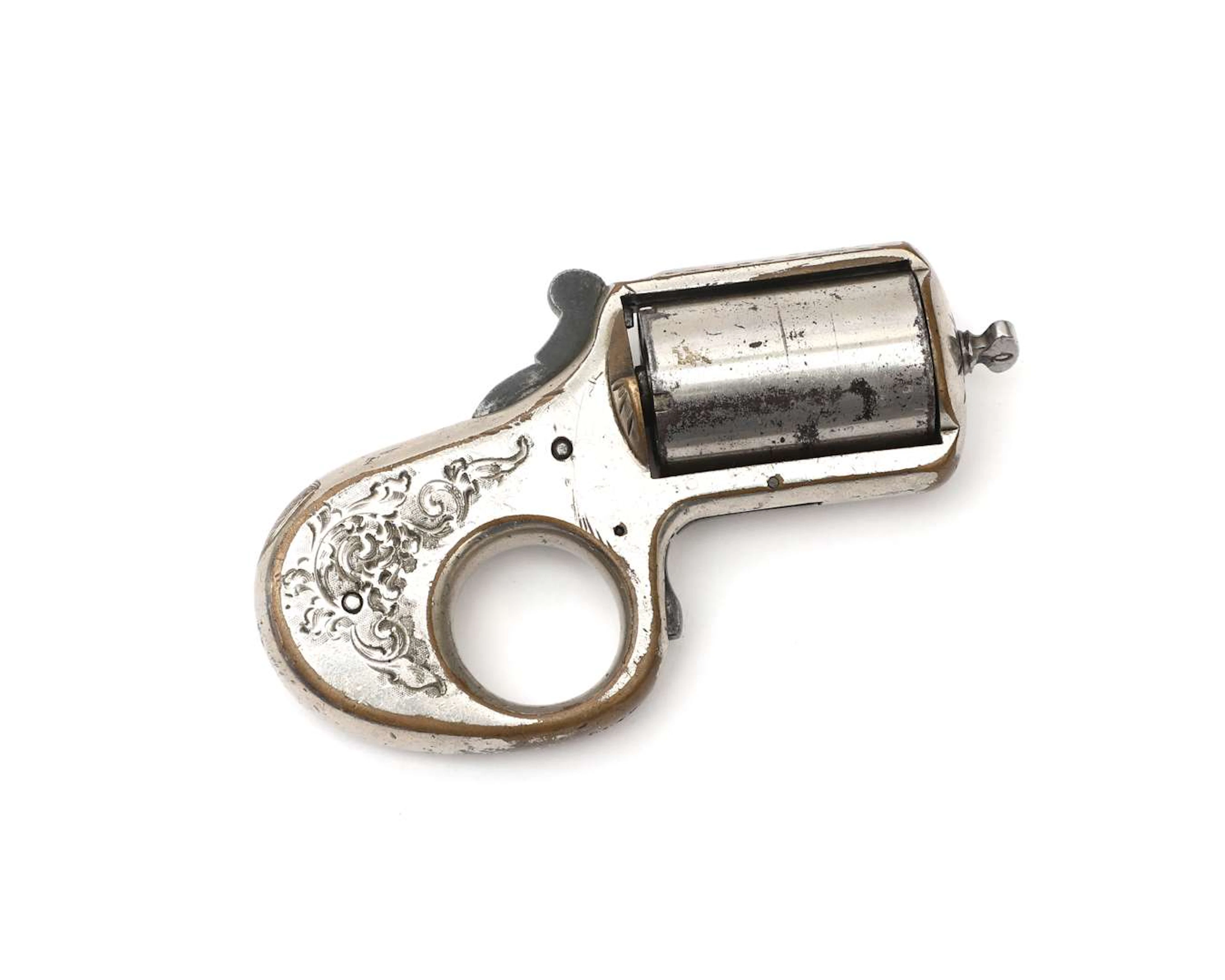 A ‘Knuckle duster’ pistol, ‘My Friend’, made by: James Reid, USA, 1868–1882