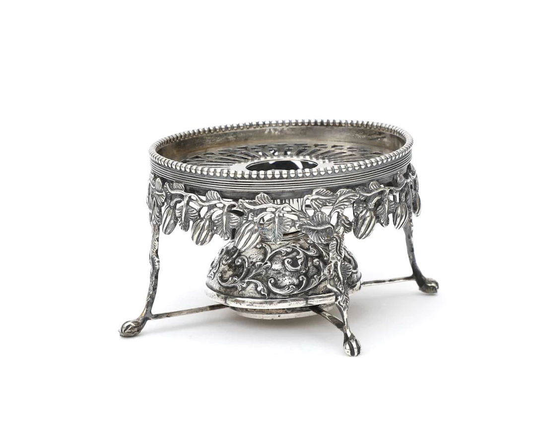 A silver brazier, Netherlands, Leeuwarden, 1913