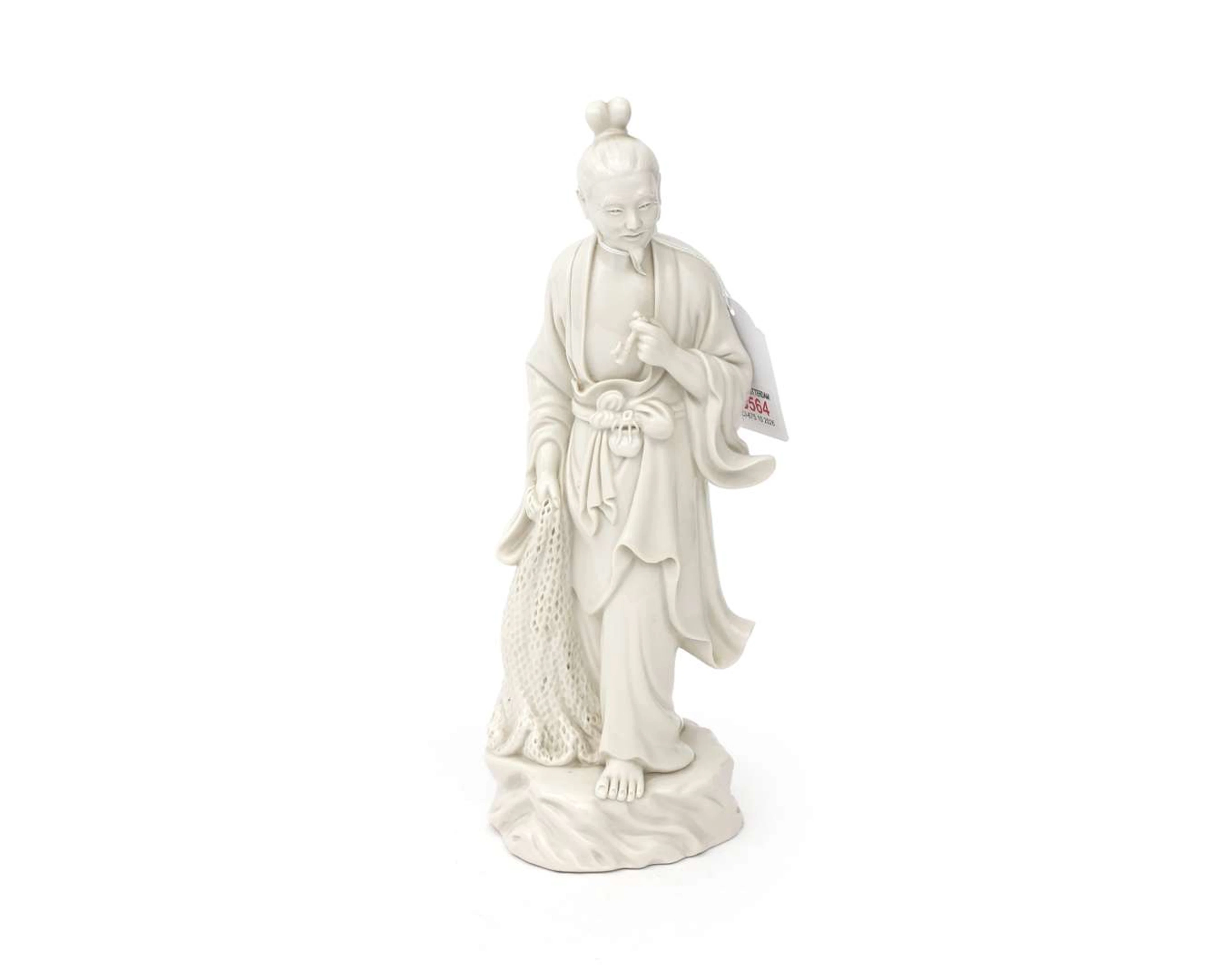 A Blanc de Chine porcelain figurine. China, 20th/21st century