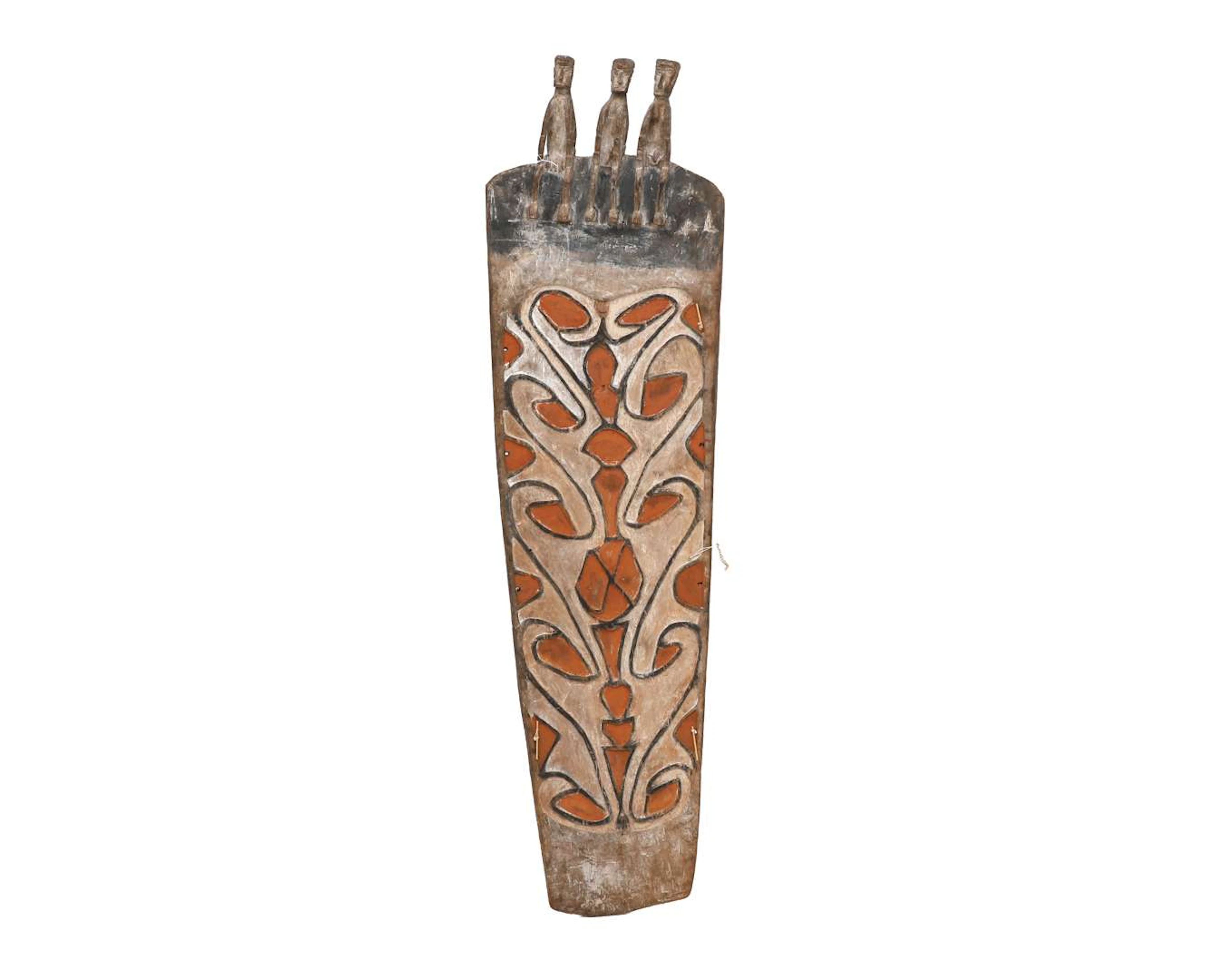 An Asmat shield, Papua / Indonesia