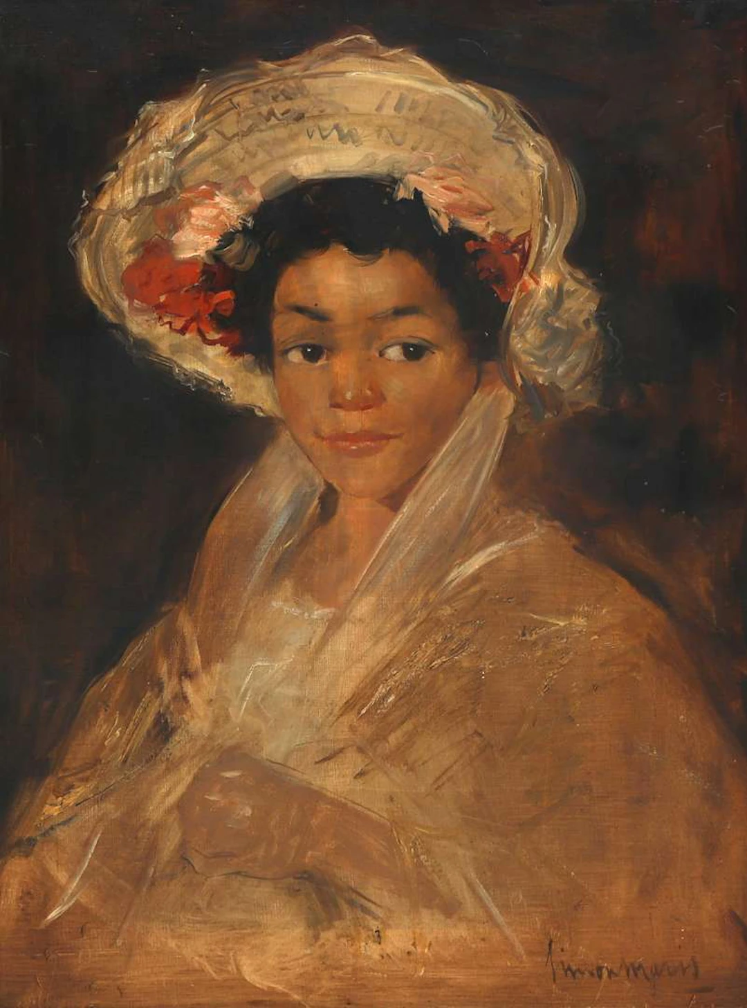 Simon Maris (1873–1935) Portrait of Isabella