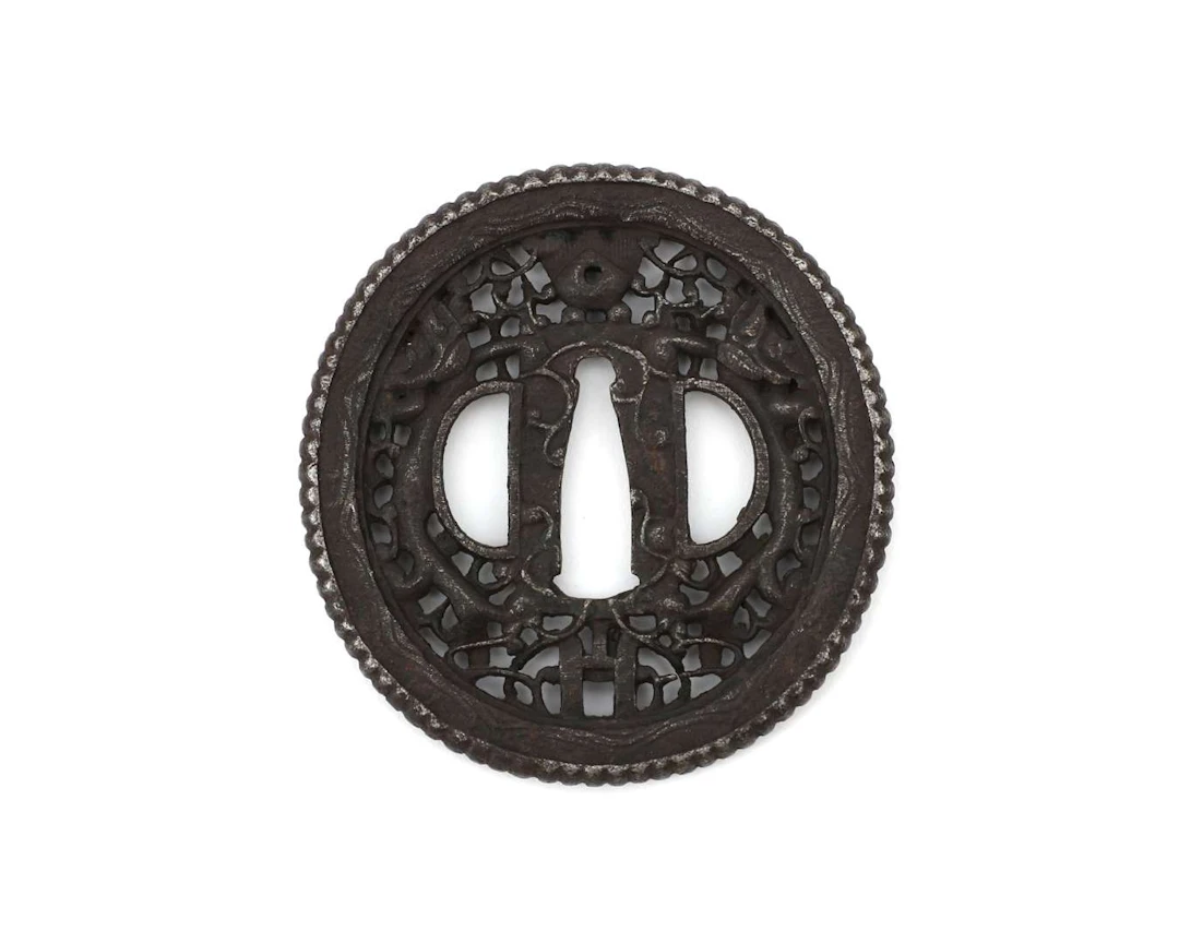 A Nanbon/Hirado-style tsuba, Japan, Edo period, 19th century