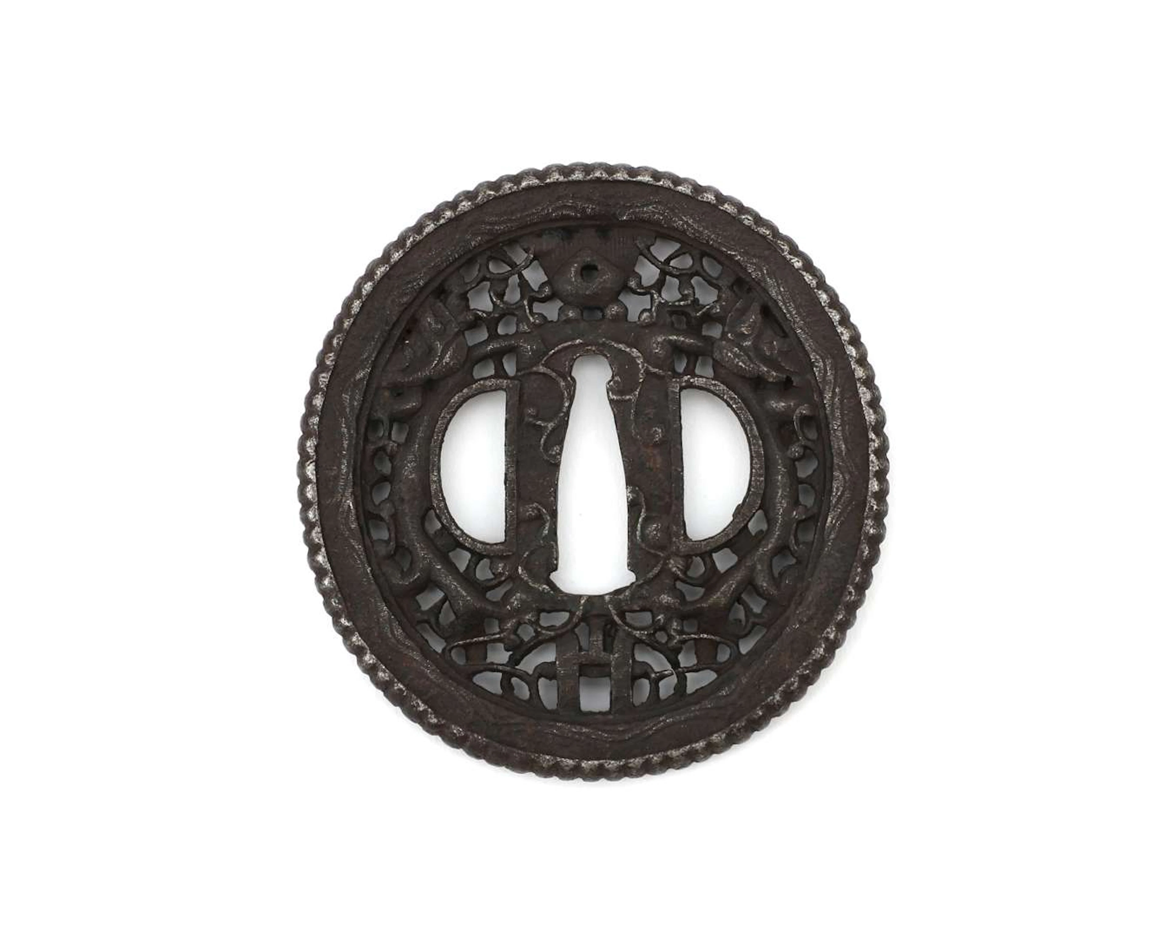 A Nanbon/Hirado-style tsuba, Japan, Edo period, 19th century
