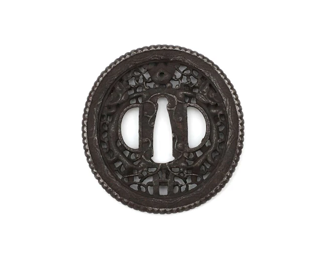 A Nanbon/Hirado-style tsuba, Japan, Edo period, 19th century
