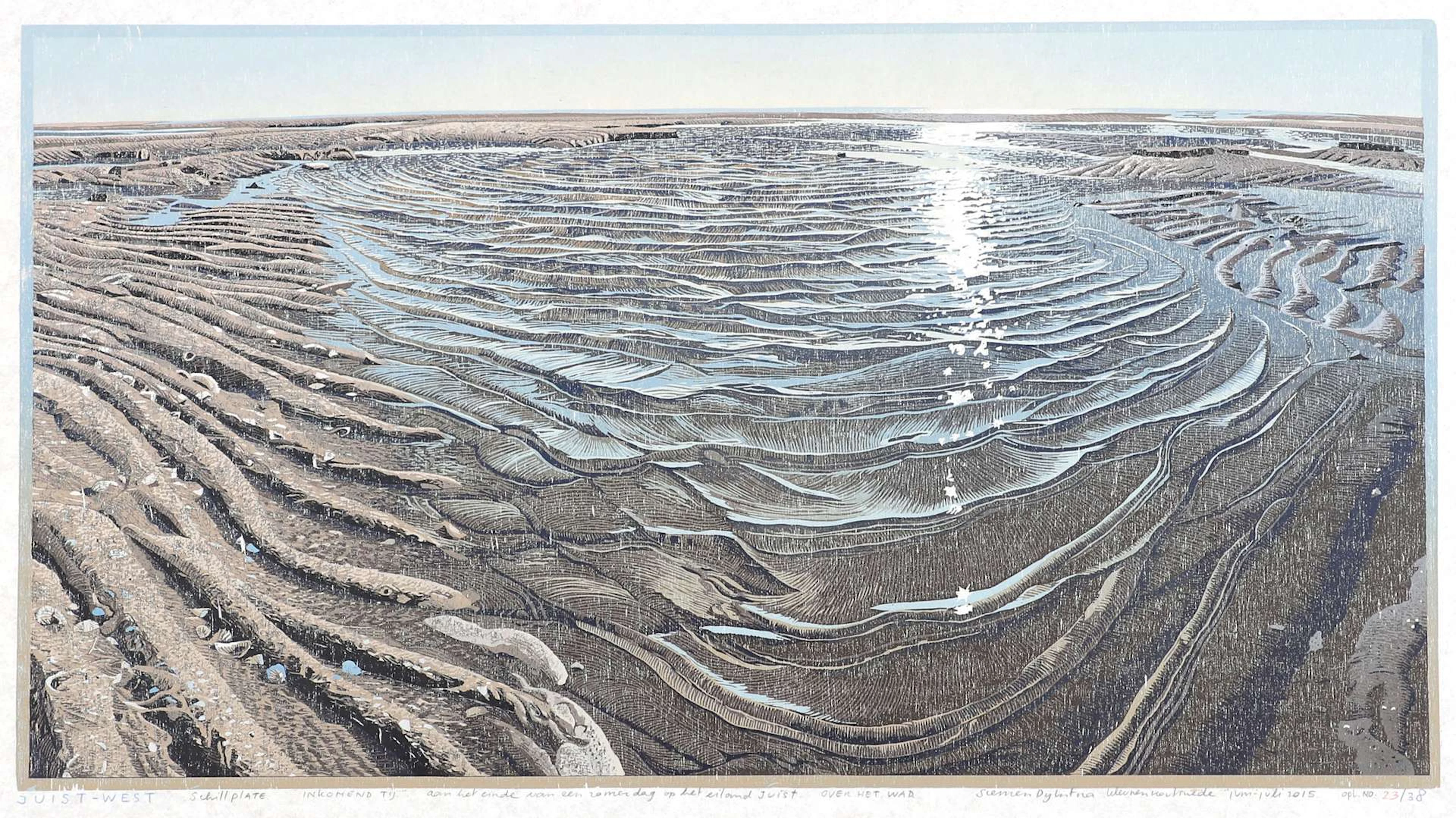 Siemen Dijkstra (1968), ‘Juist-West (Schillplate)’
