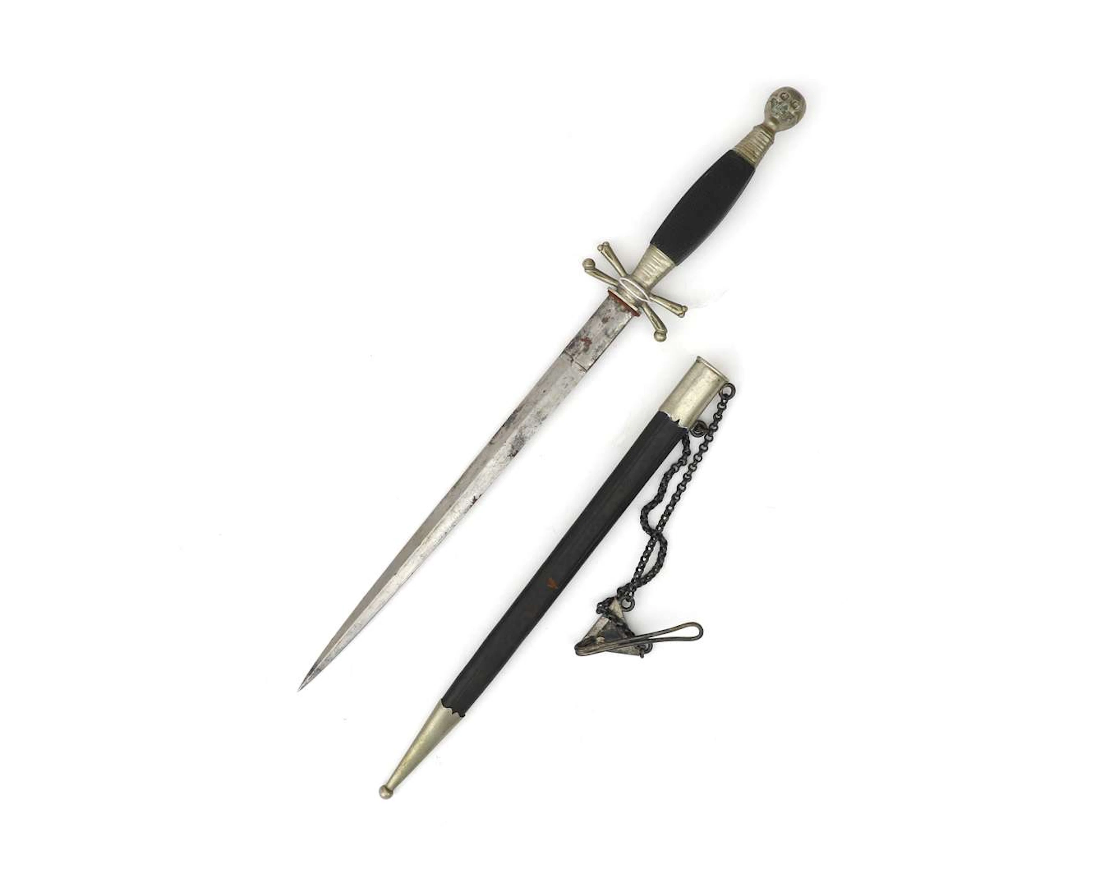 A ceremonial Masonic dagger, Europe, 20th century