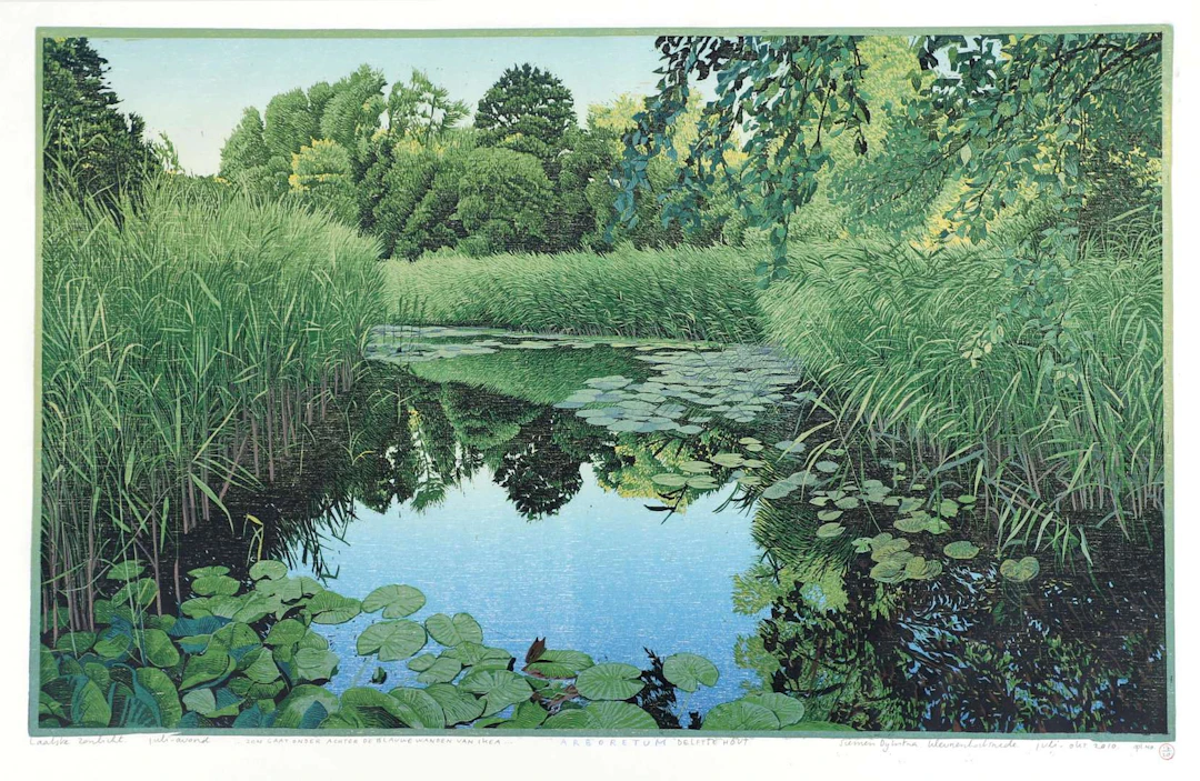 Siemen Dijkstra (1968), ‘Last rays of sunlight, July evening (Delftse