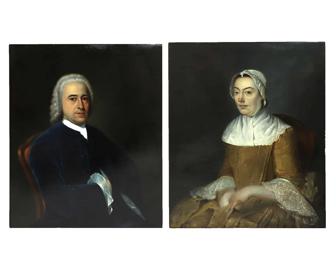 Jan Augustini (1725–1773), ‘Wedding portraits of Johannes Samuel Cassa