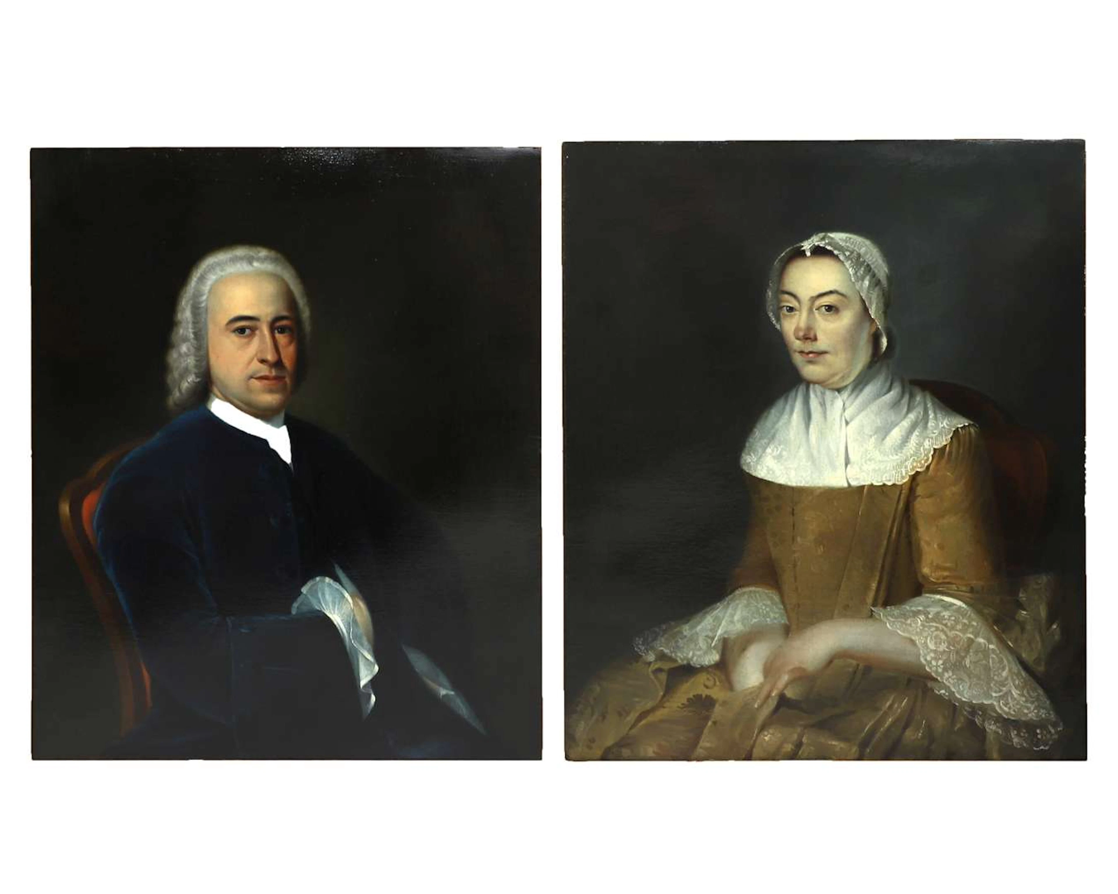 Jan Augustini (1725–1773), ‘Wedding portraits of Johannes Samuel Cassa