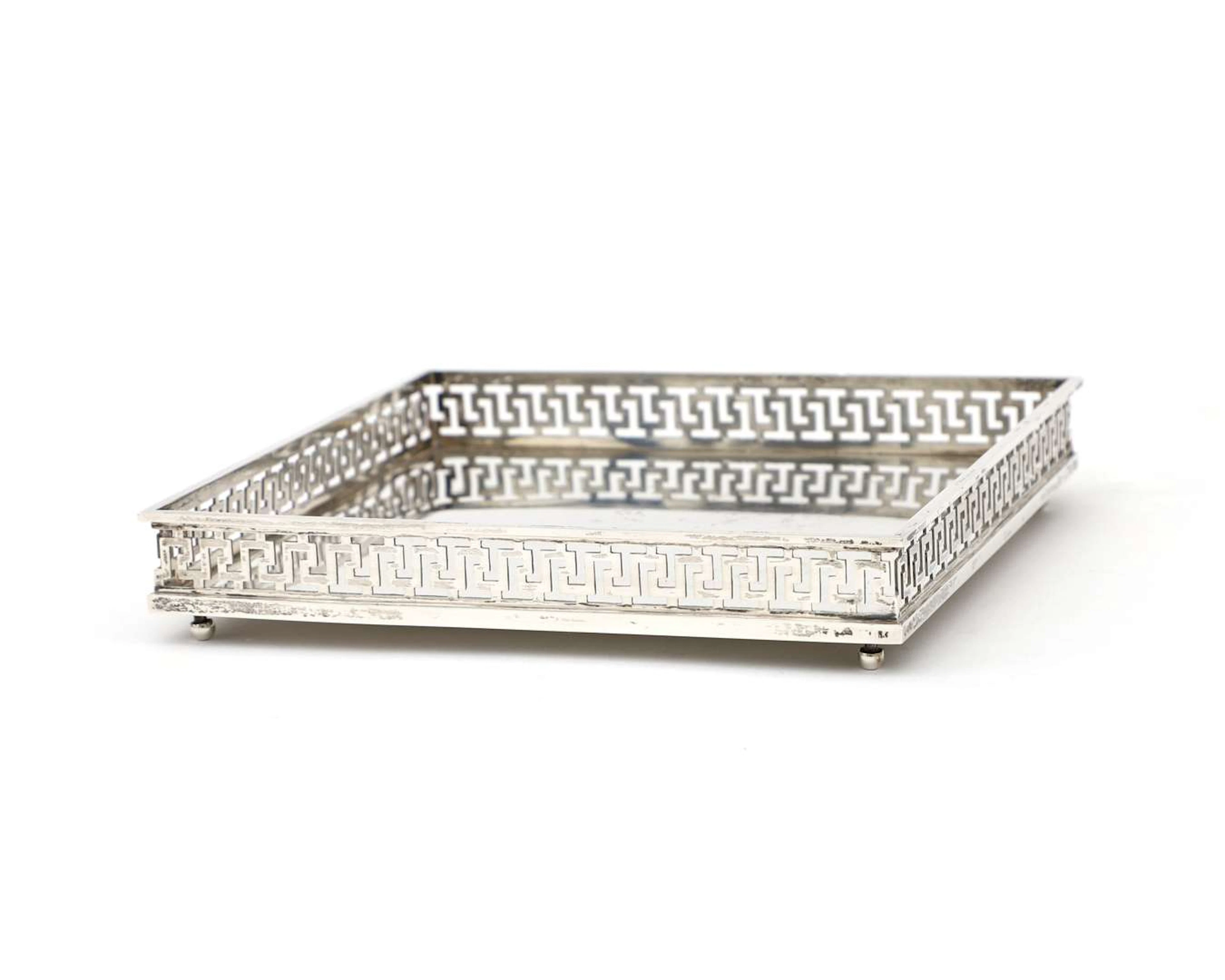 A silver cabaret, Netherlands, Schoonhoven, 1909
