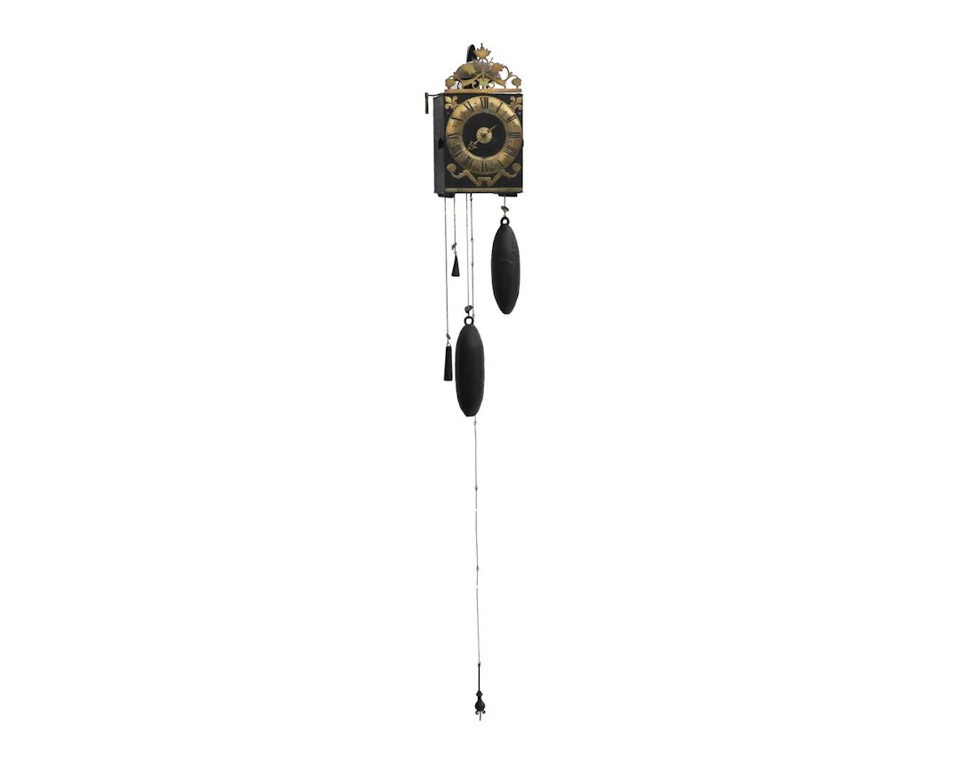 A Comtois clock, France, first half of the 18th century