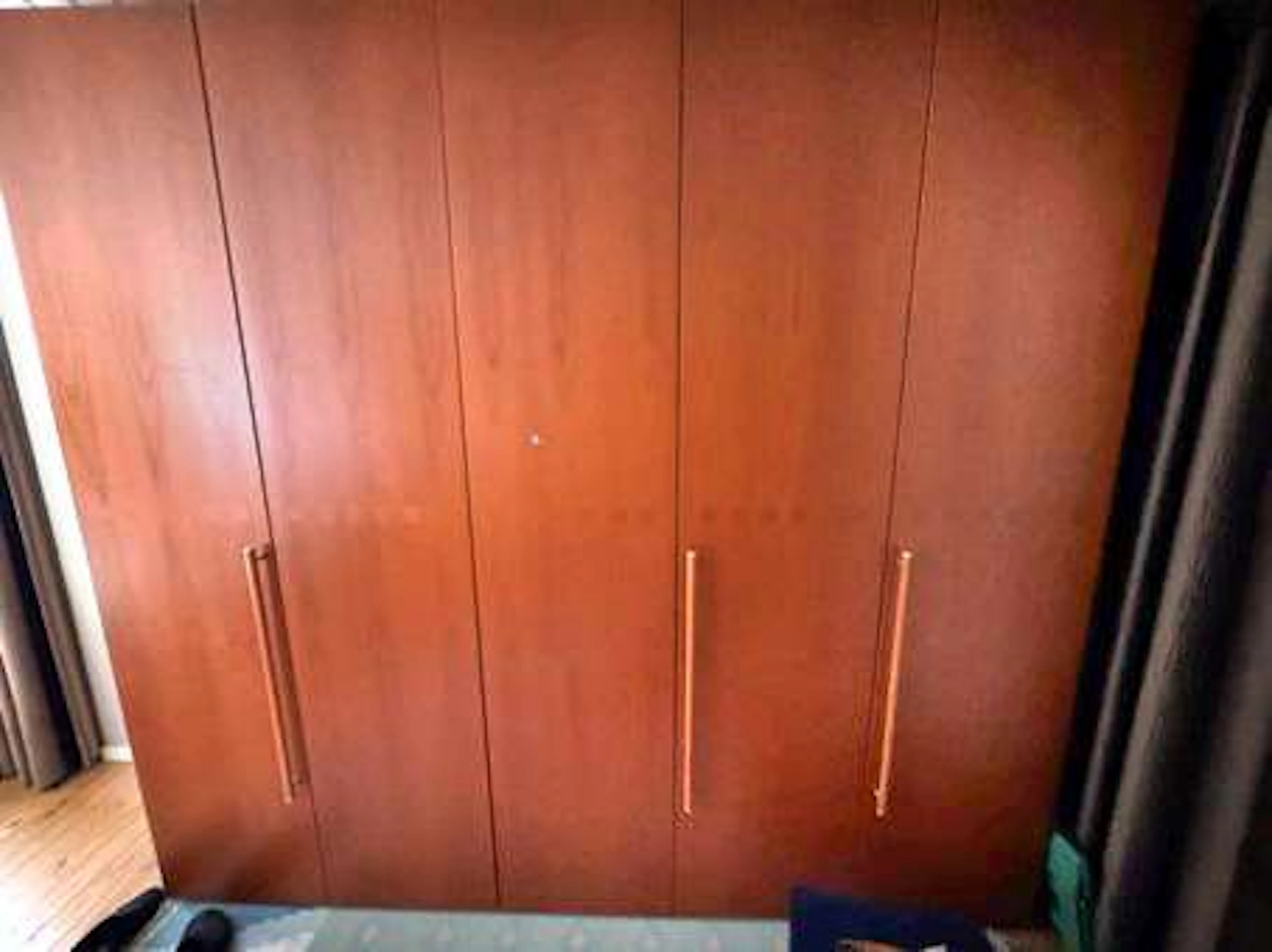 A five-door wardrobe.