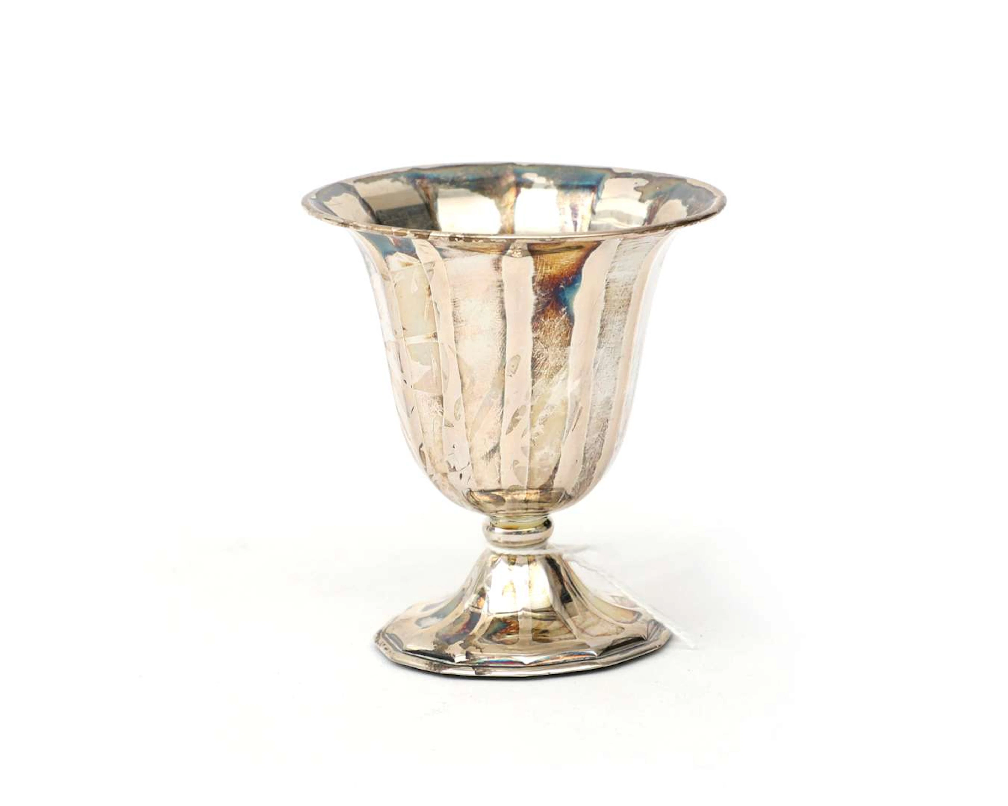 A second-grade silver vase, Netherlands, Voorschoten, 20th century