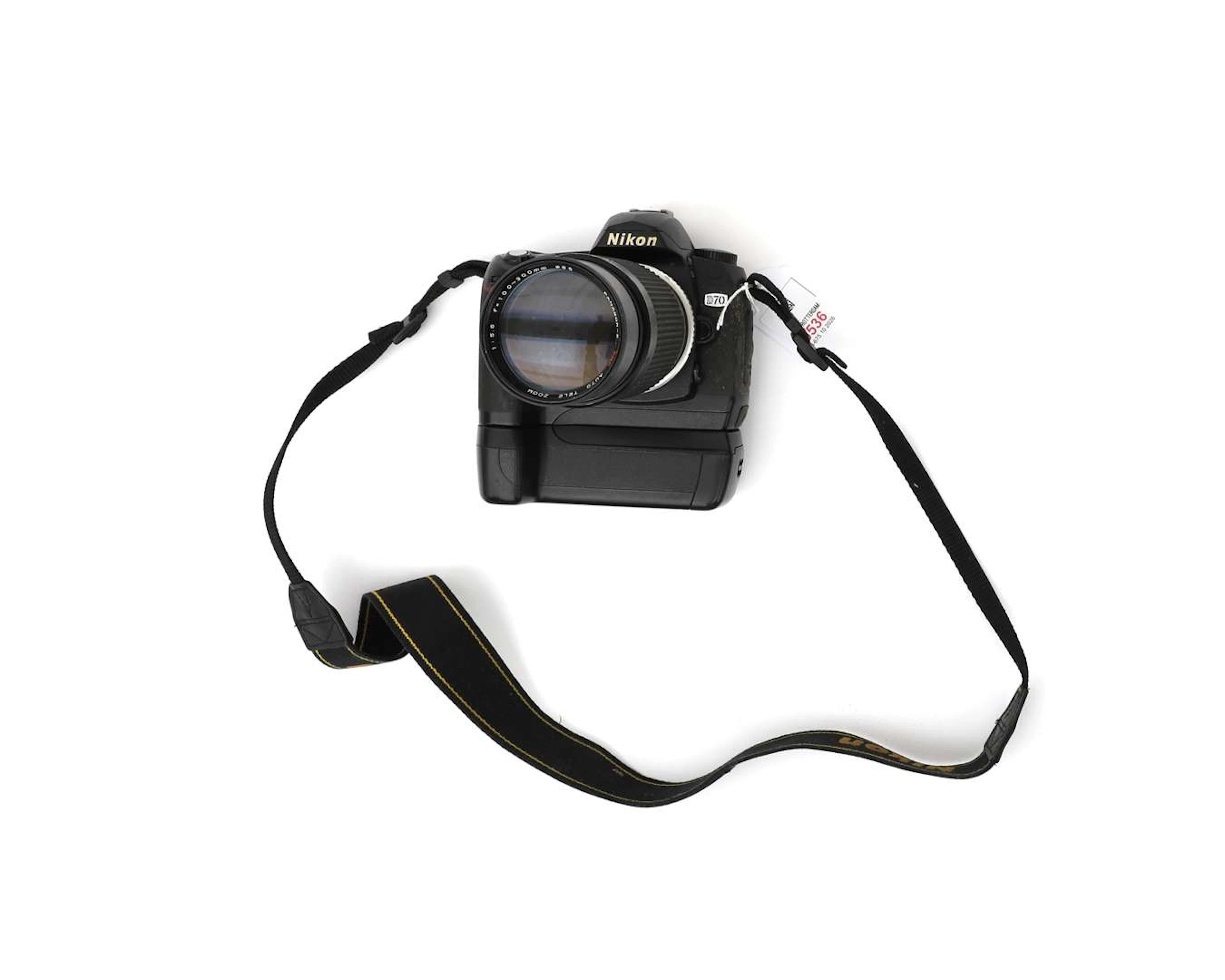 Nikon D70 with Panagor-E telephoto zoom lens