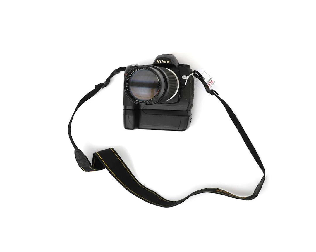 Nikon D70 with Panagor-E telephoto zoom lens