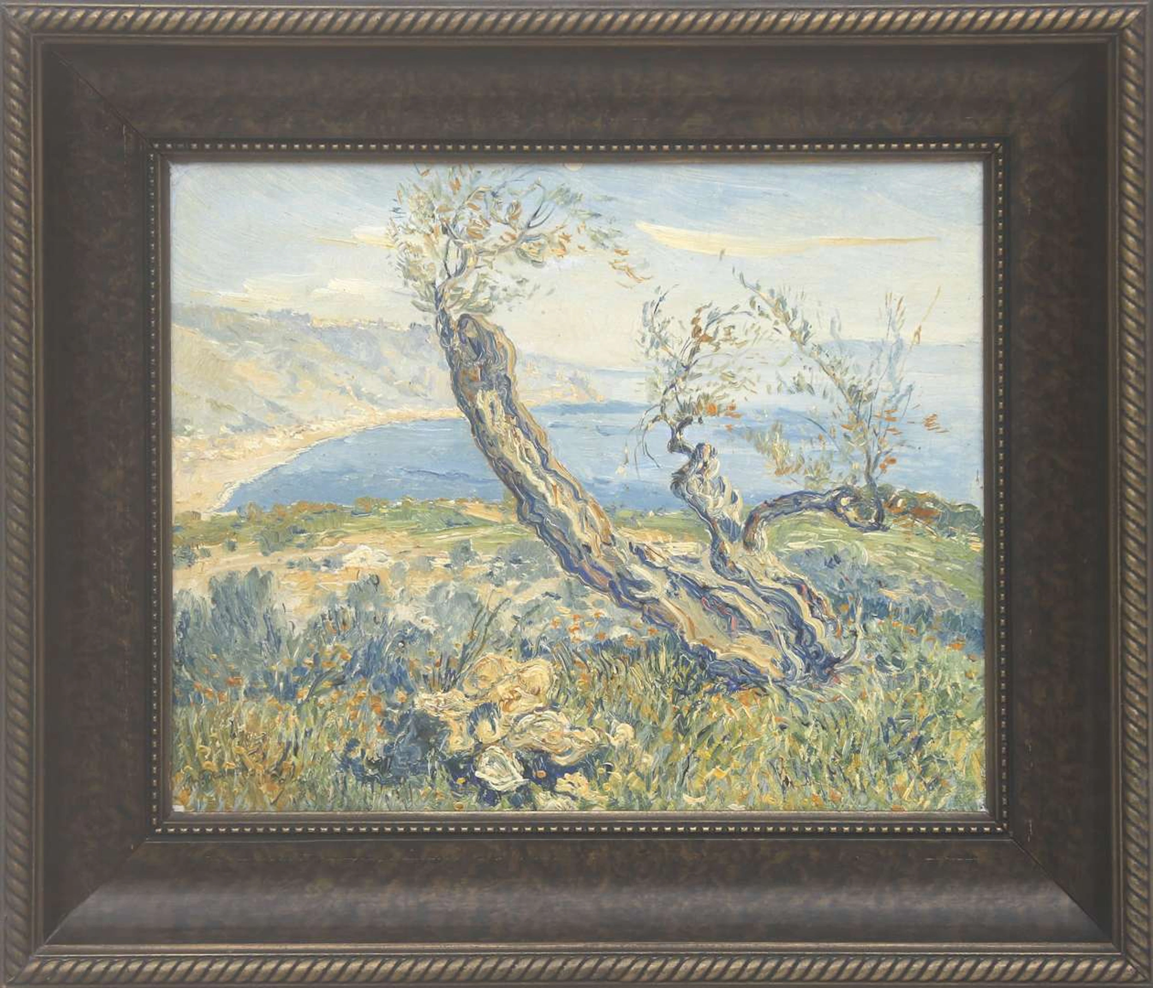 Theo Goedvriend (1879-1969) in de stijl van Vincent Van Gogh