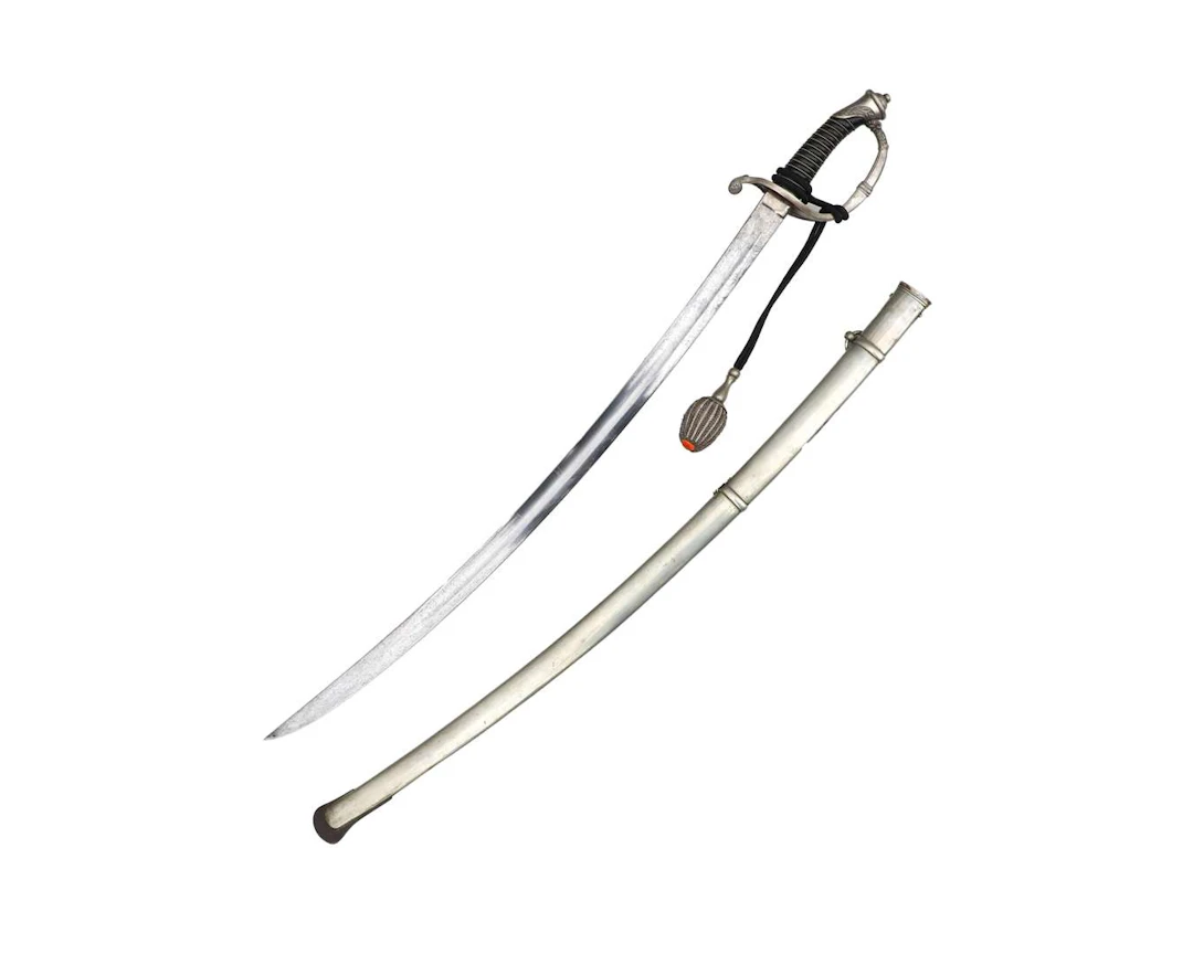 A militia sabre, officers’ model 1852, Netherlands, 19th century