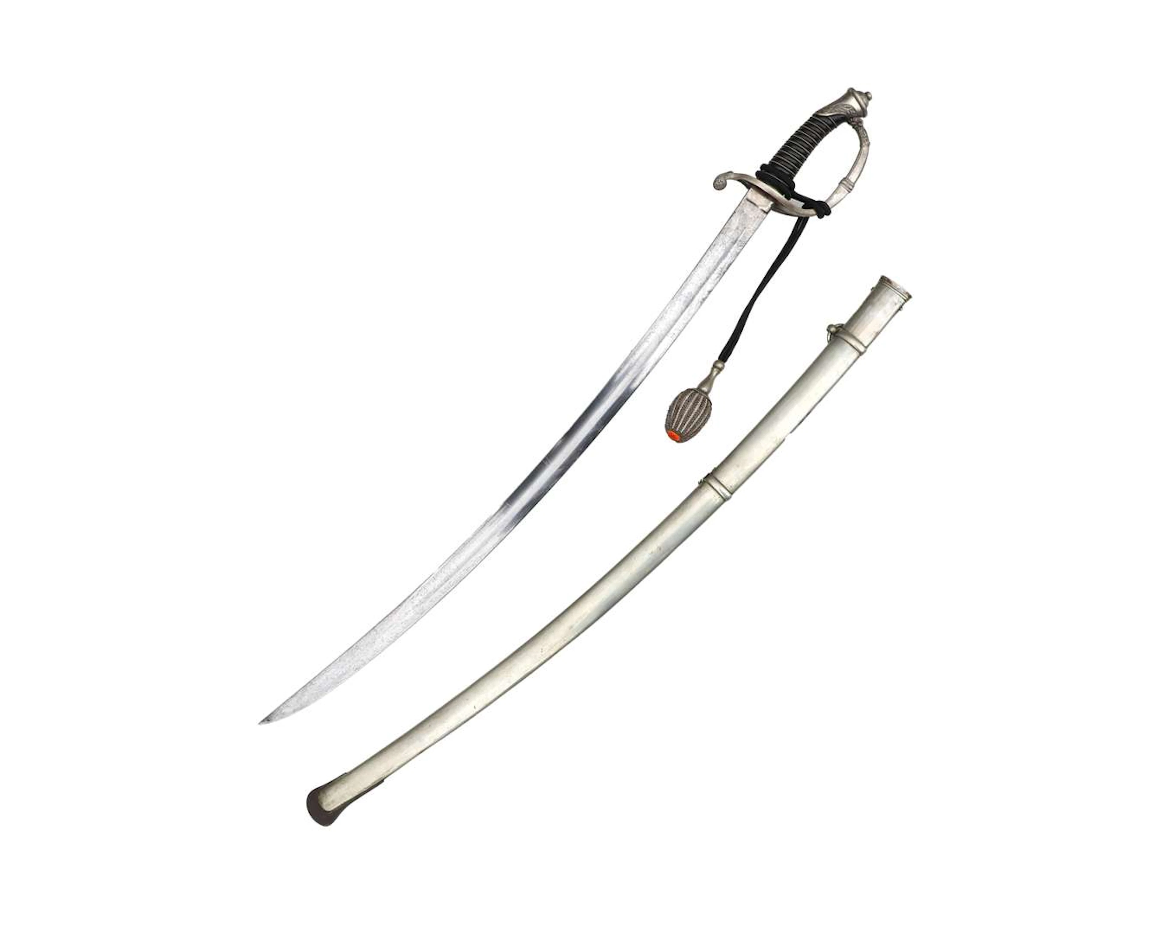 A militia sabre, officers’ model 1852, Netherlands, 19th century