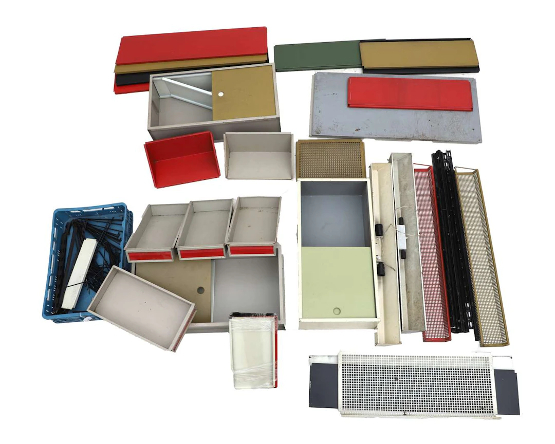 A modular wall unit, 20th century