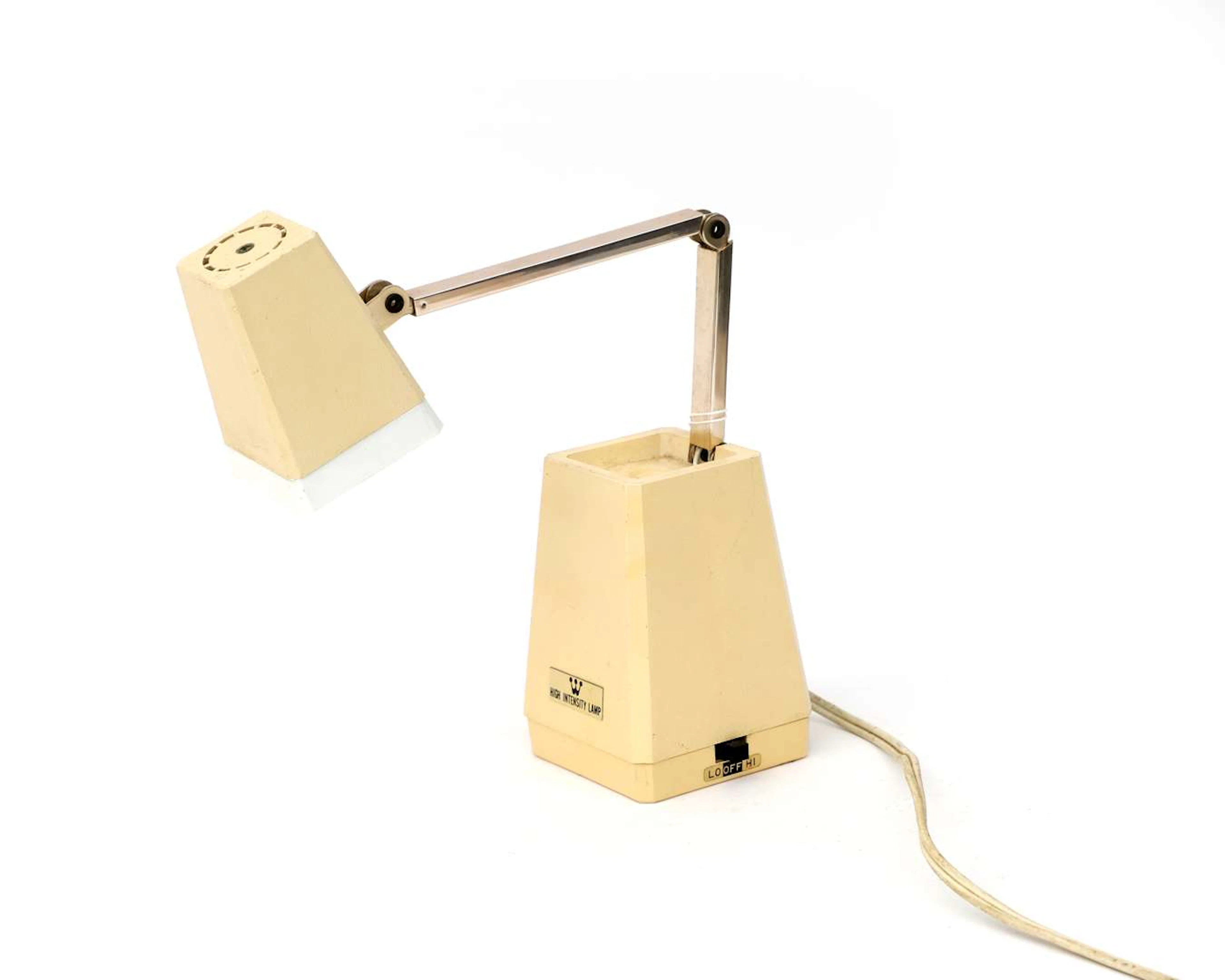 A foldable mid-century desk lamp, Netherlands, c. 1960