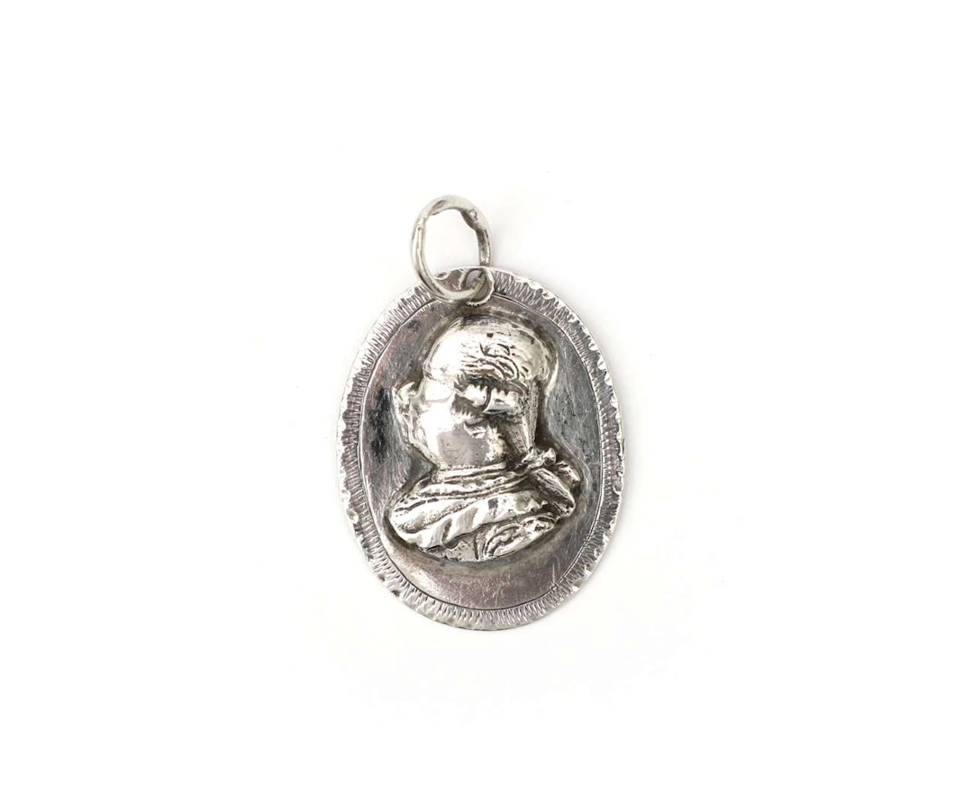 A silver Orangist badge, the Netherlands, 18th century