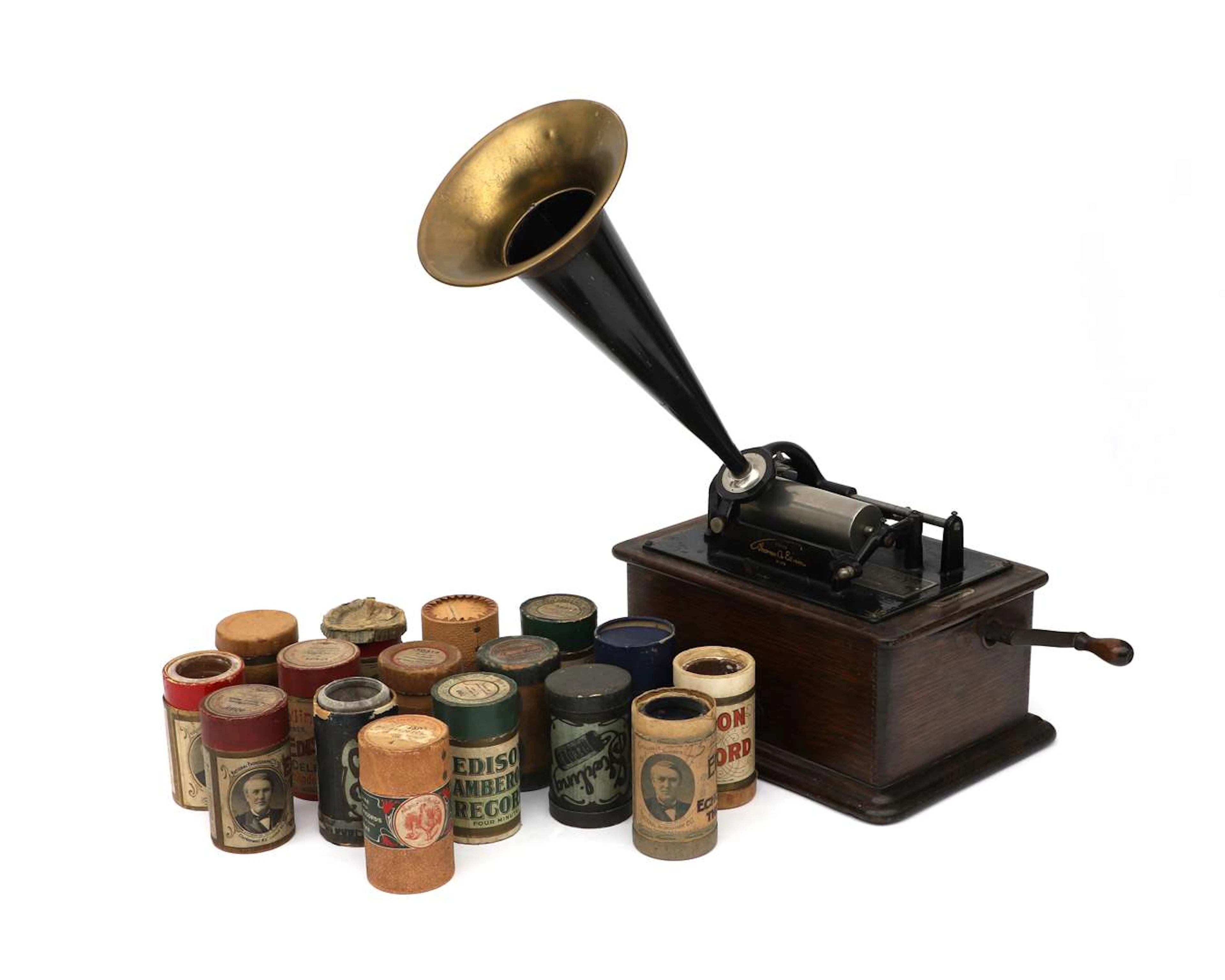 A 'Thomas A. Edison' model C phonograph, United States, period 1906-1910