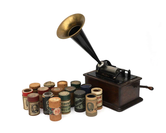 A 'Thomas A. Edison' model C phonograph, United States, period 1906-1910