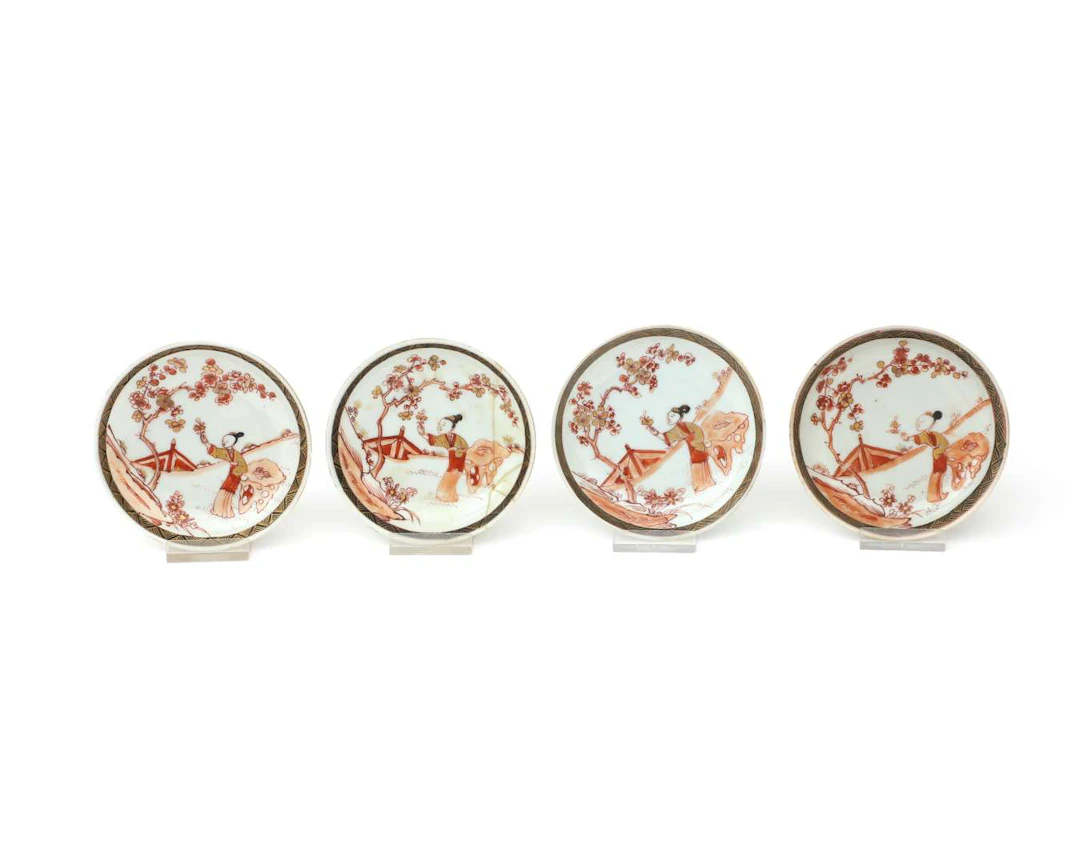 Four porcelain plates, China, Kangxi period (1662–1722), c. 1700