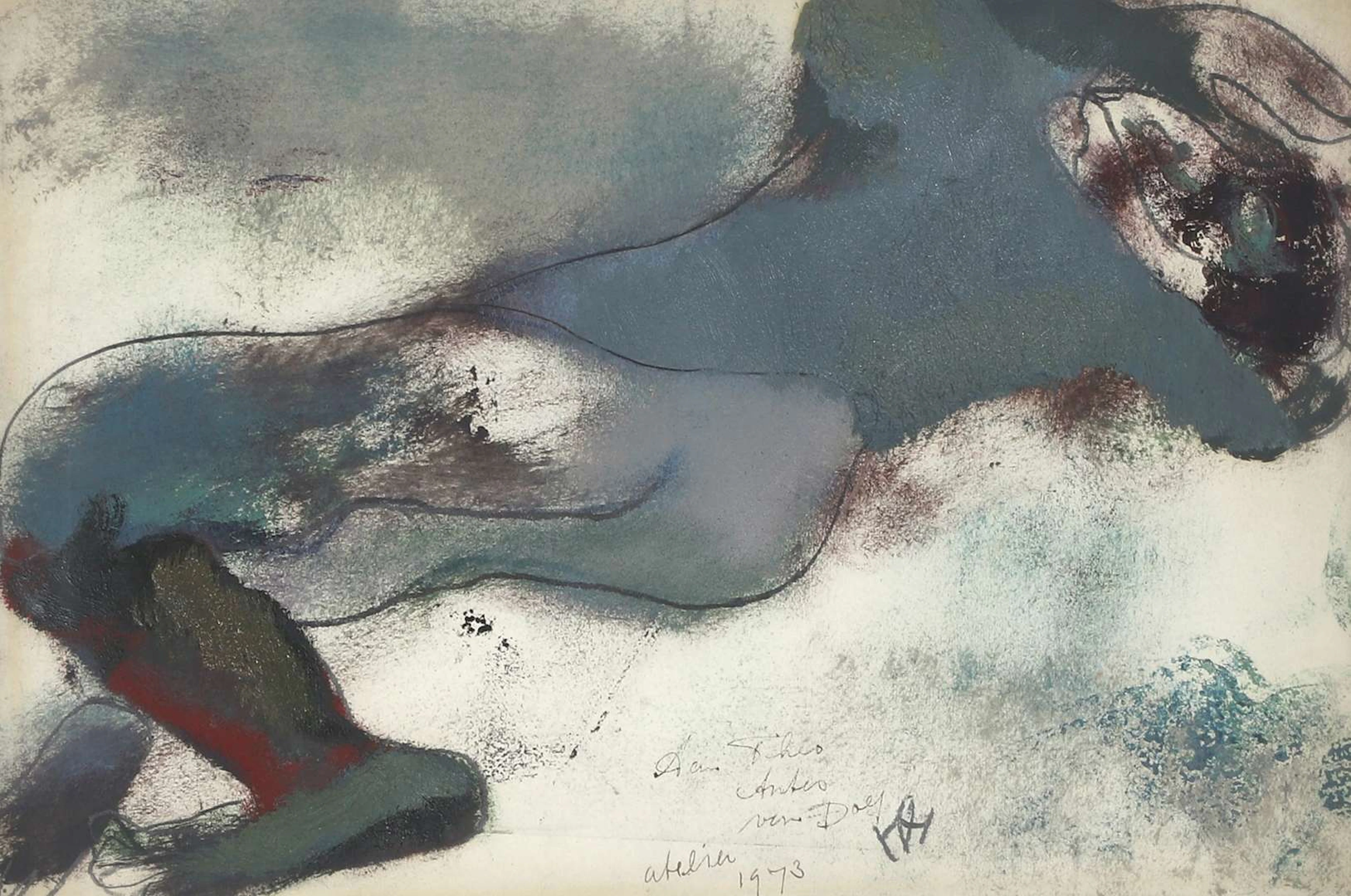 Dolf Henkes (1903–1989), Reclining Nude