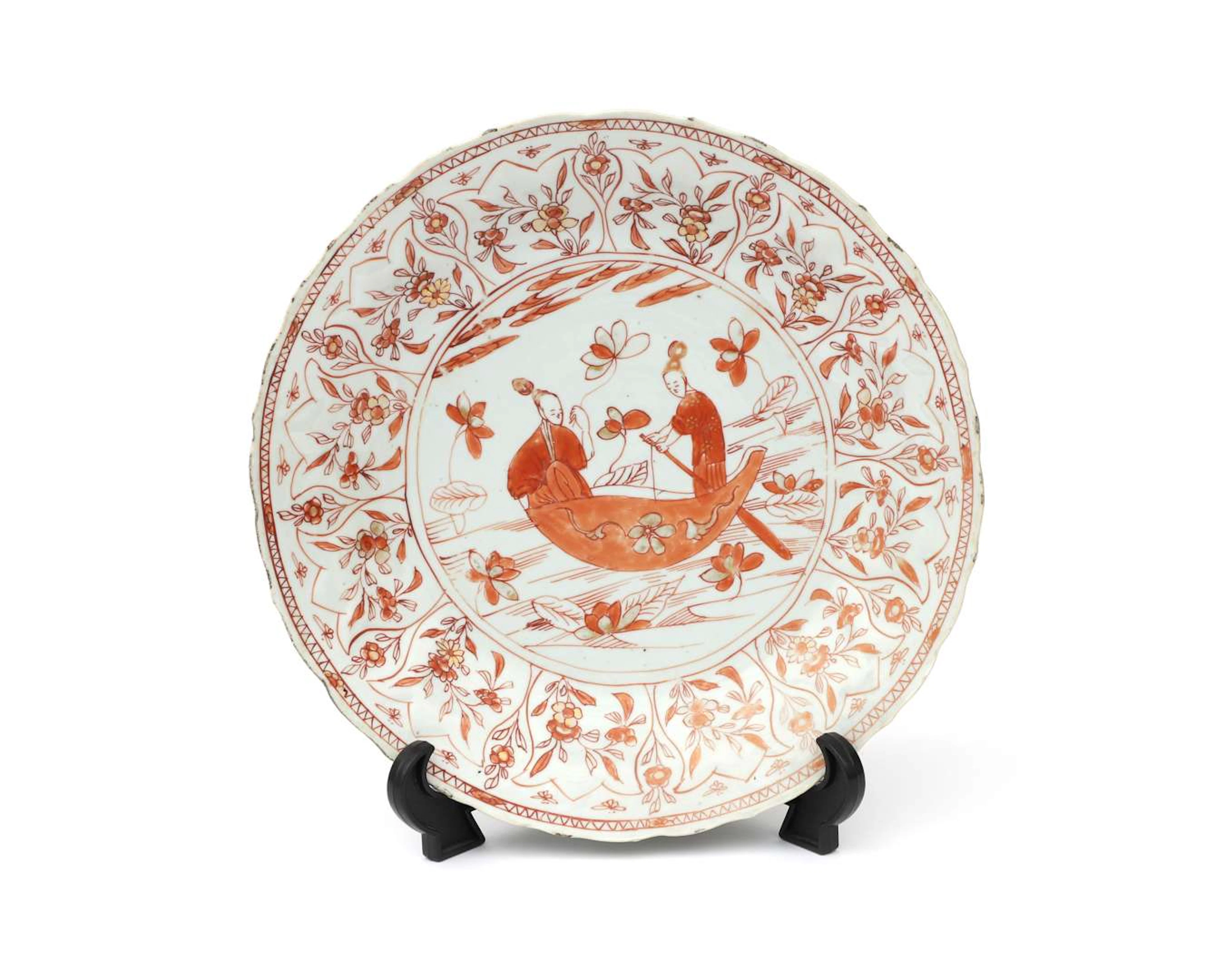 A porcelain plate, China, Kangxi period (1662-1722), ca. 1700