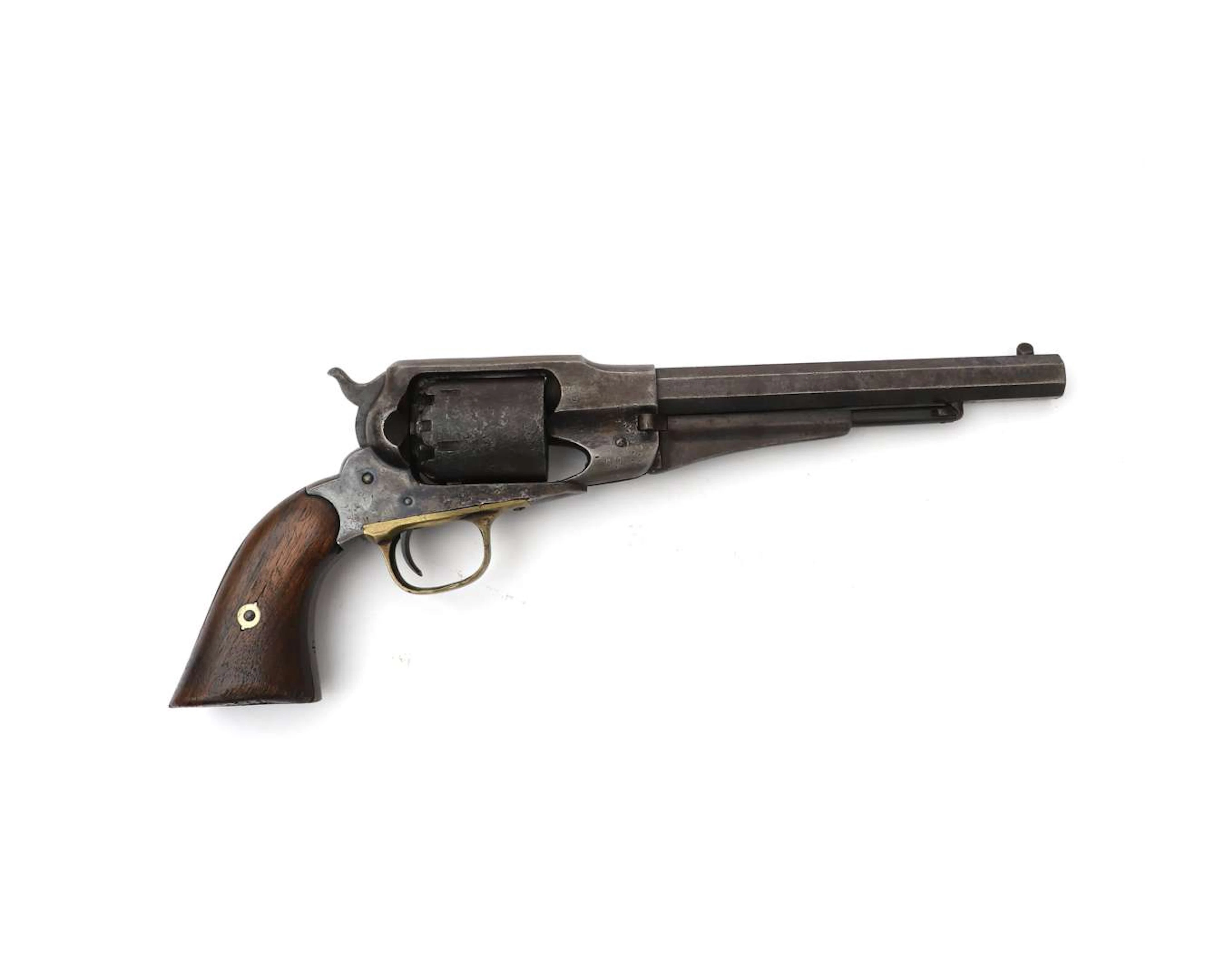 A New Model Army revolver, Model 1863, manufactured by Remington, 1863