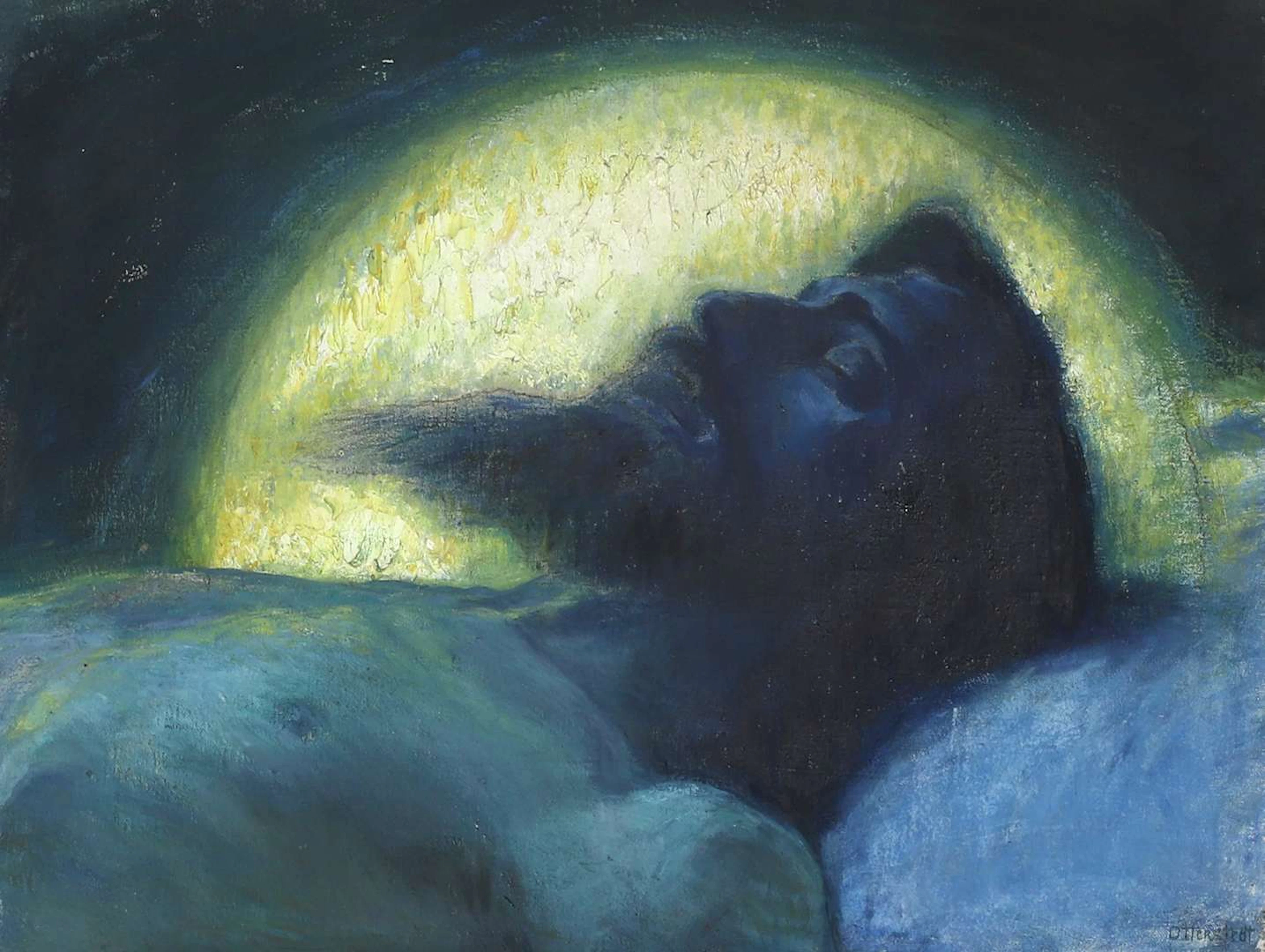 Alexander Karl Friedrich von Otterstedt (1848-1909), Reclining Christ figure