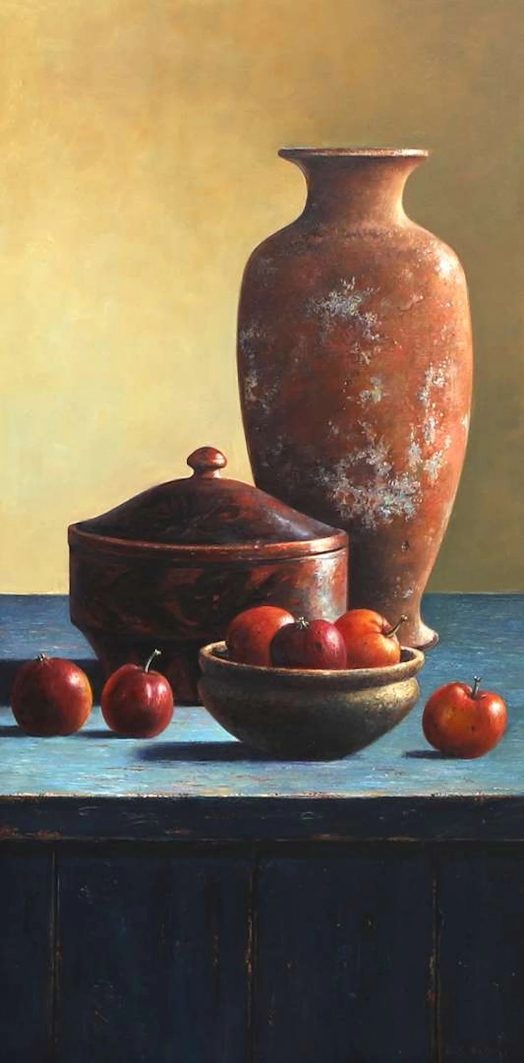 Lion Arie Feijen (1947), ‘Spanish jug with earthenware bowl and decorative
