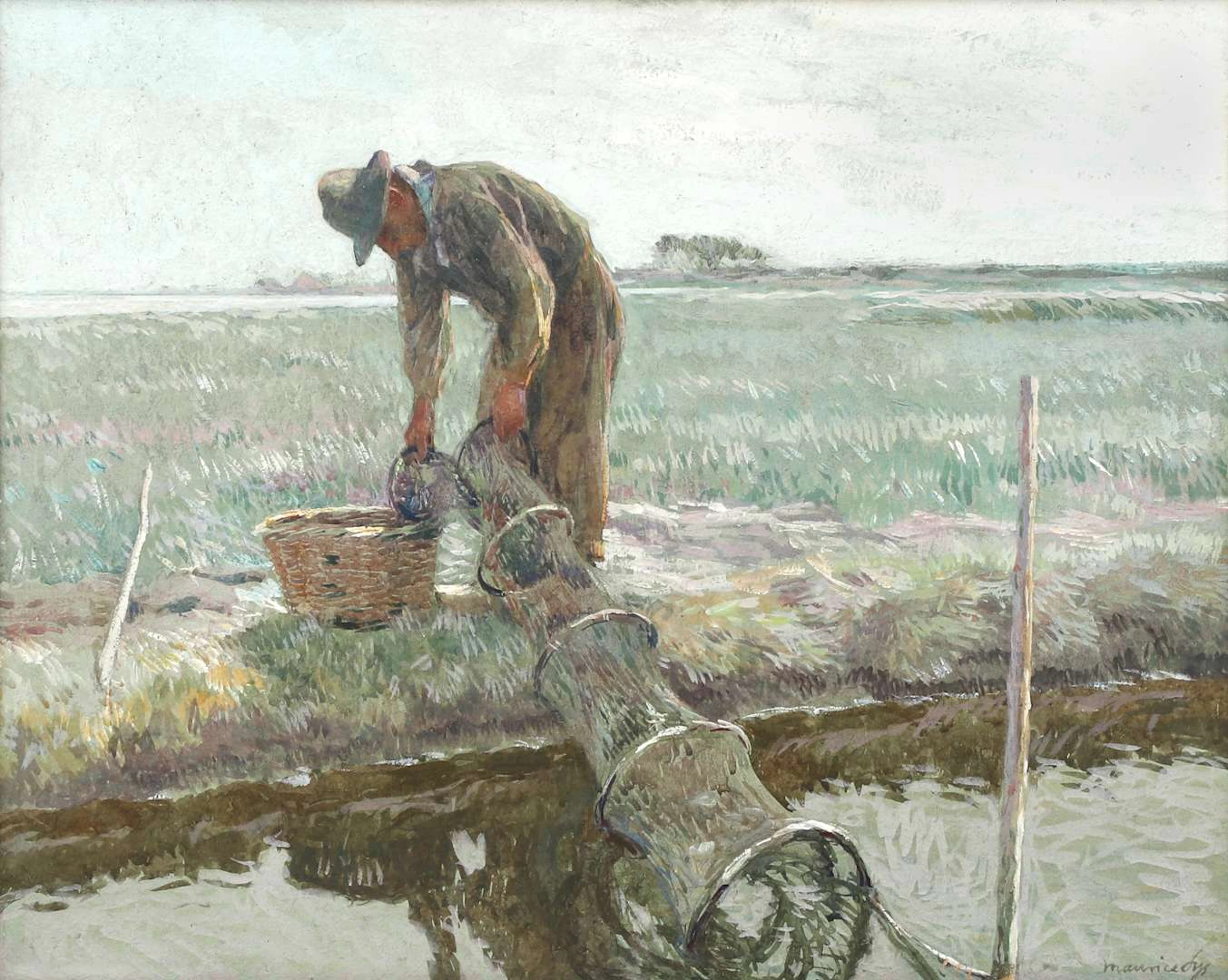 Maurice Sys [Maurice Sijs] (1880–1972), Fisherman on the waterfront