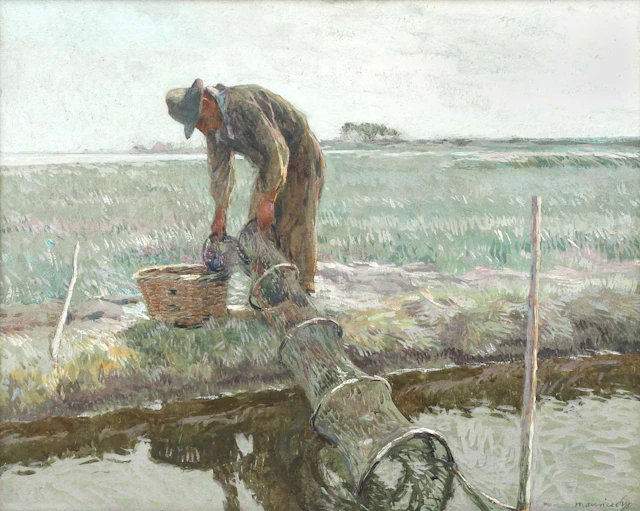 Maurice Sys [Maurice Sijs] (1880–1972), Fisherman on the waterfront