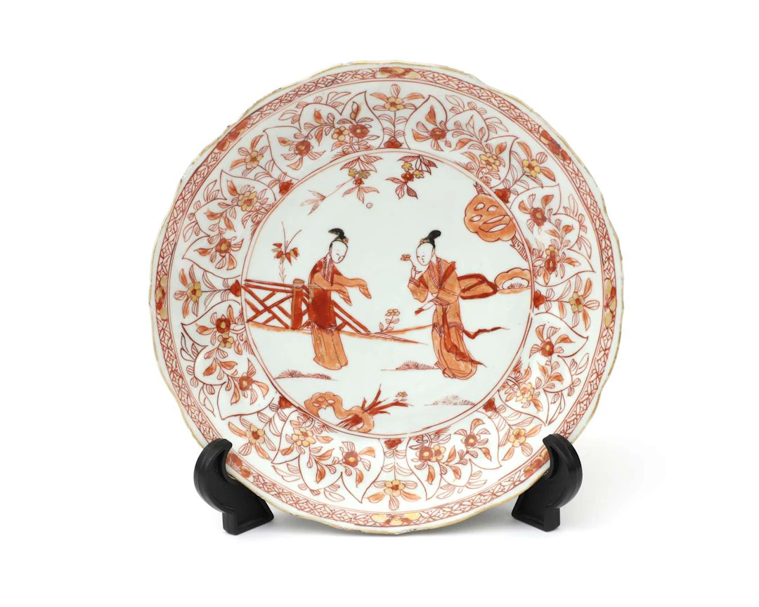 A porcelain plate, China, Kangxi period (1662-1722), ca. 1700