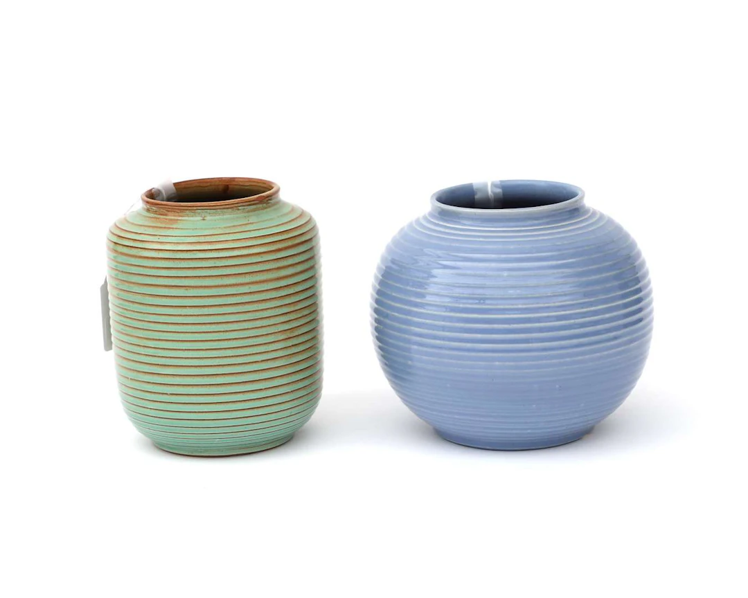Two ceramic vases, ADCO, Holland, 20th century