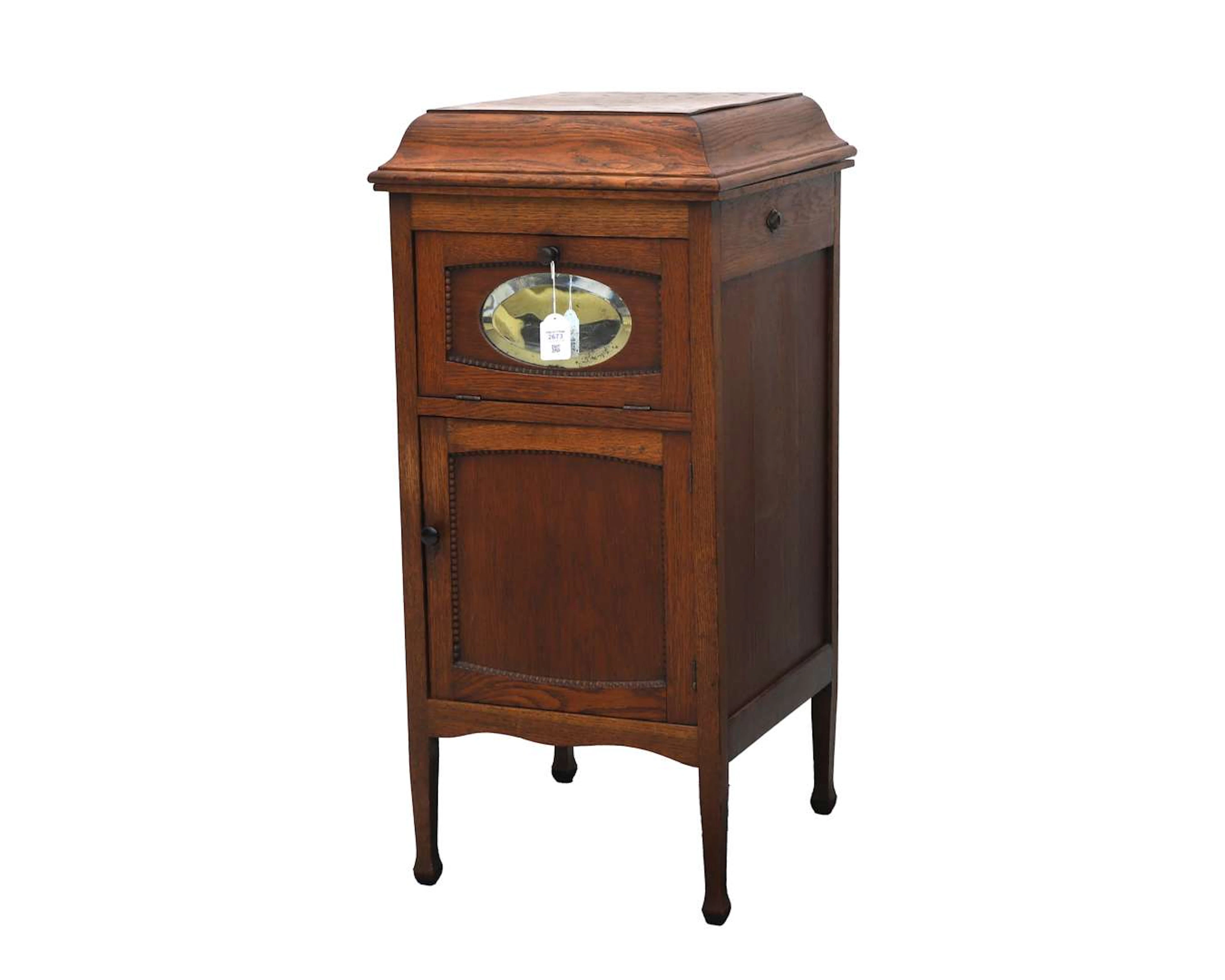 A gramophone cabinet, Carl Lindström AG, Germany, early 20th century