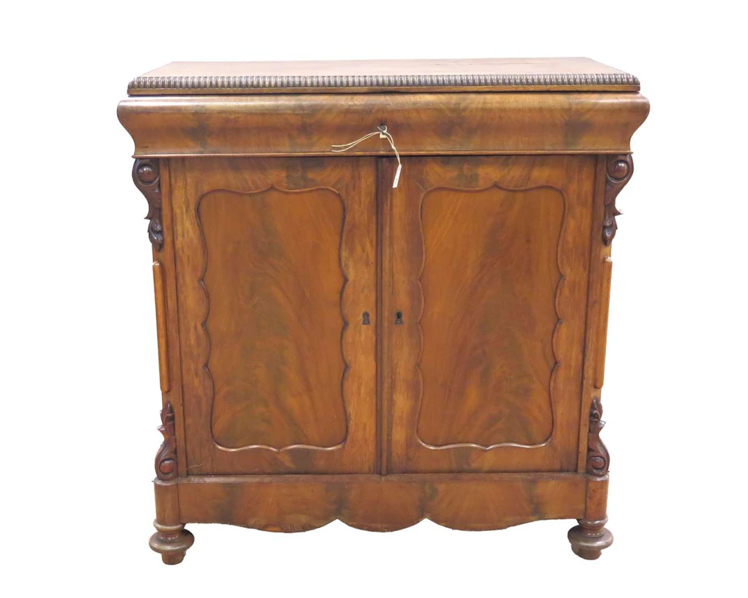 A mahogany sideboard. Second half of the 19th century