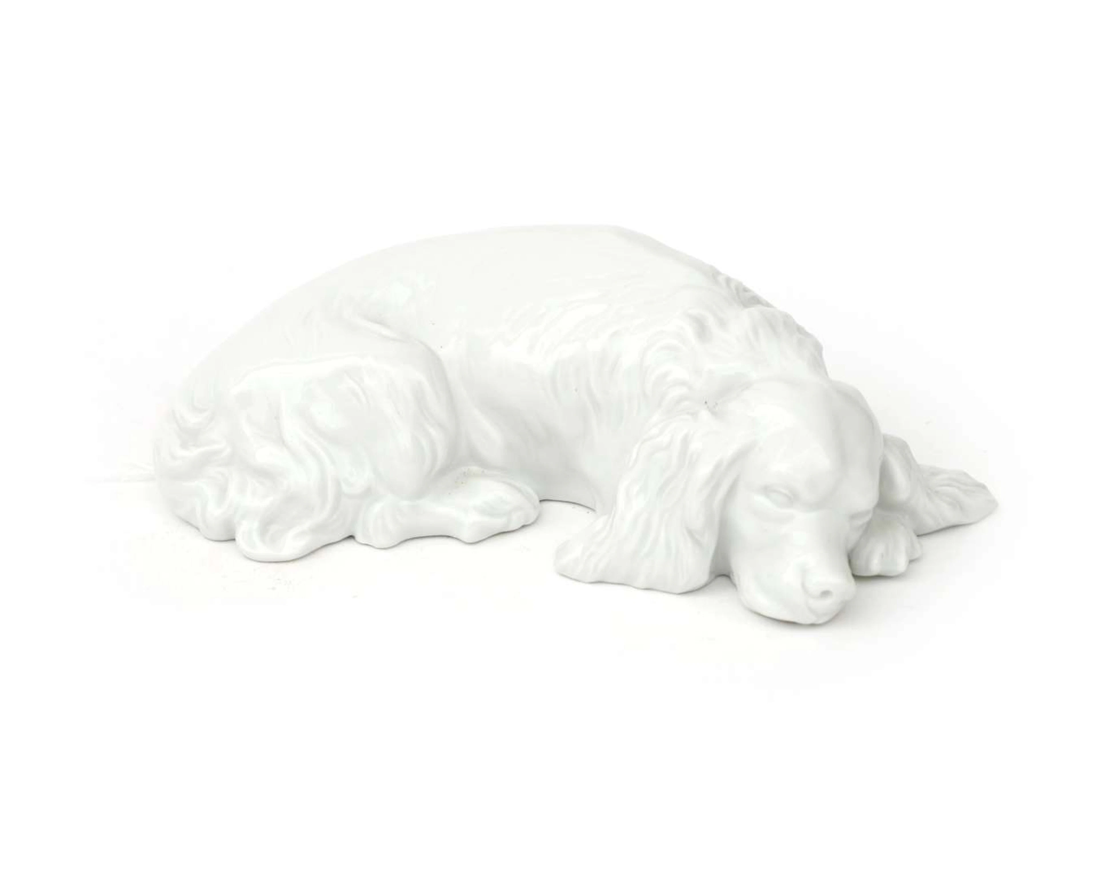 A white porcelain statue. Meissen, Germany, 20th century