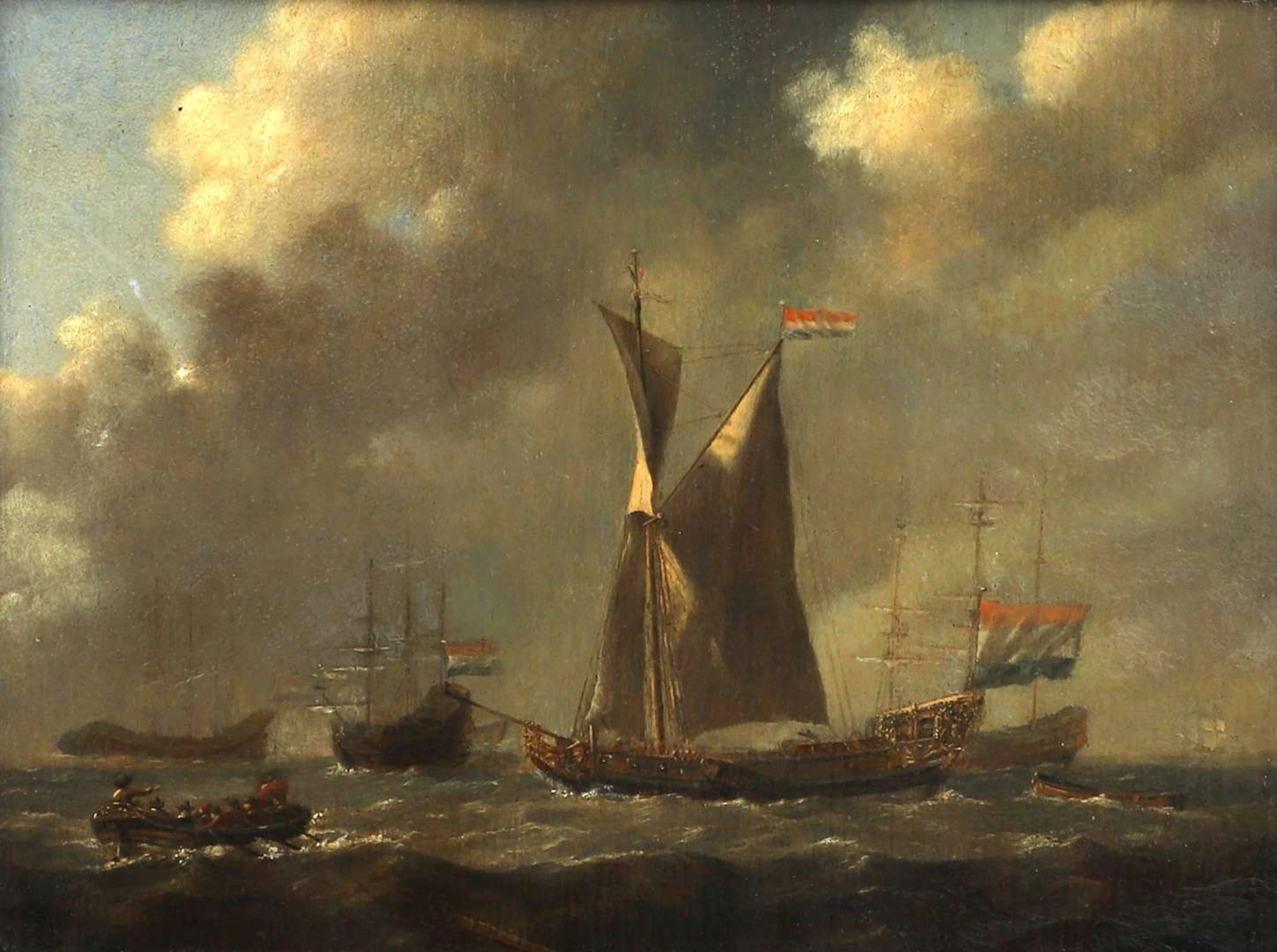 Unknown master (17th century), copy after Willem van der Velde the