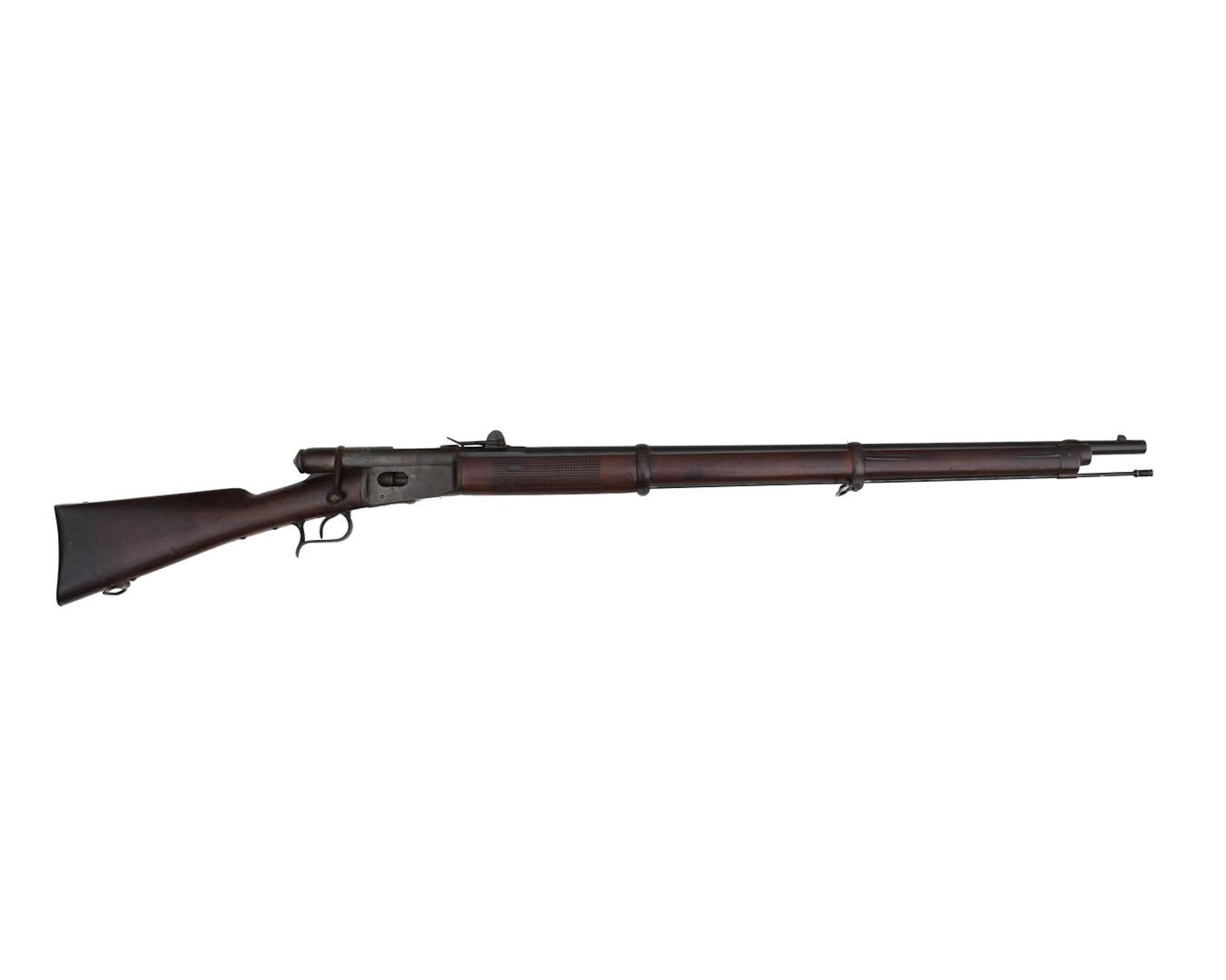 A Vetterli repeating rifle, model: M 1869/71, manufactured by: Waffenfabrik